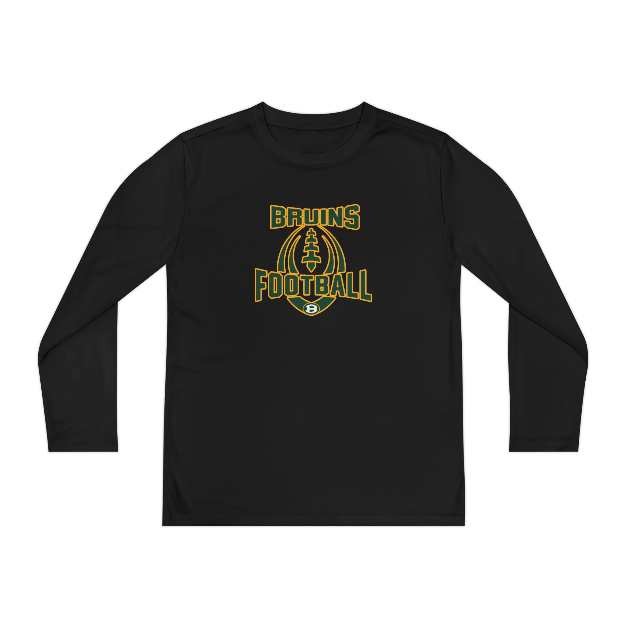 Youth Bruin Ultimate Football Graphic Competitor Performance Long Sleeve Tee