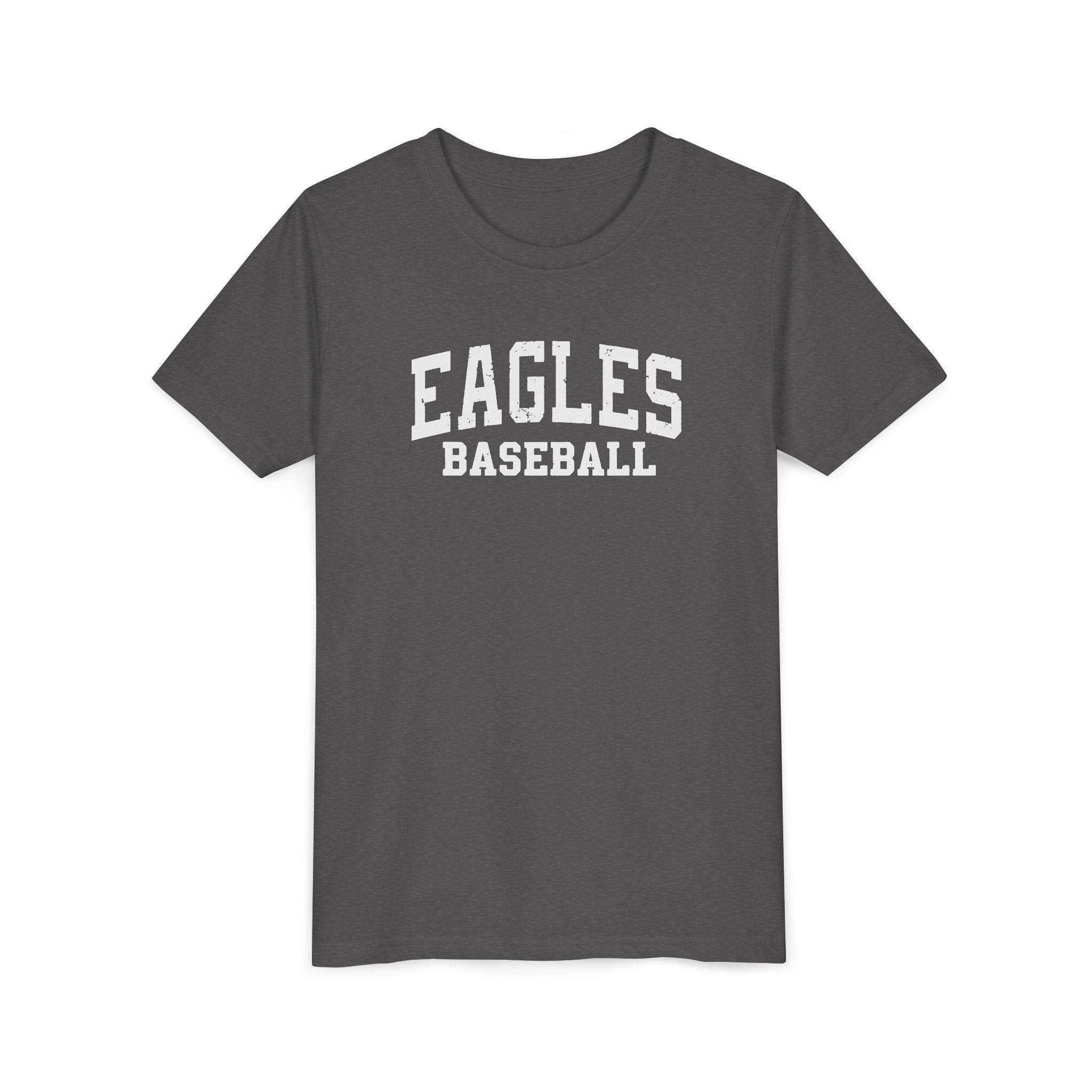 Youth New Albany Eagles Baseball Vintage Distressed Graphic Short Sleeve Soft Tee