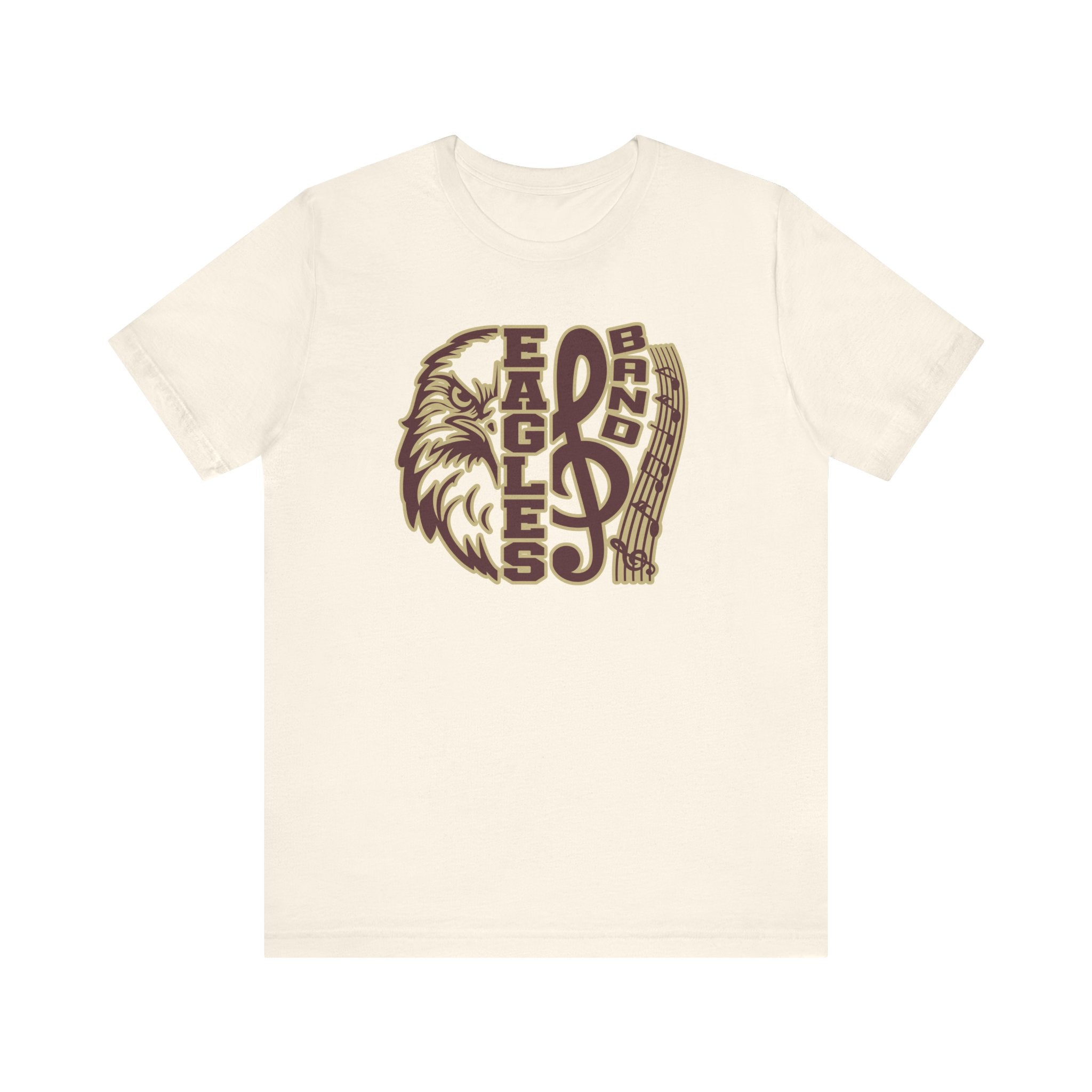 Adult Unisex Epic Band Eagle Graphic Short Sleeve Soft Tee