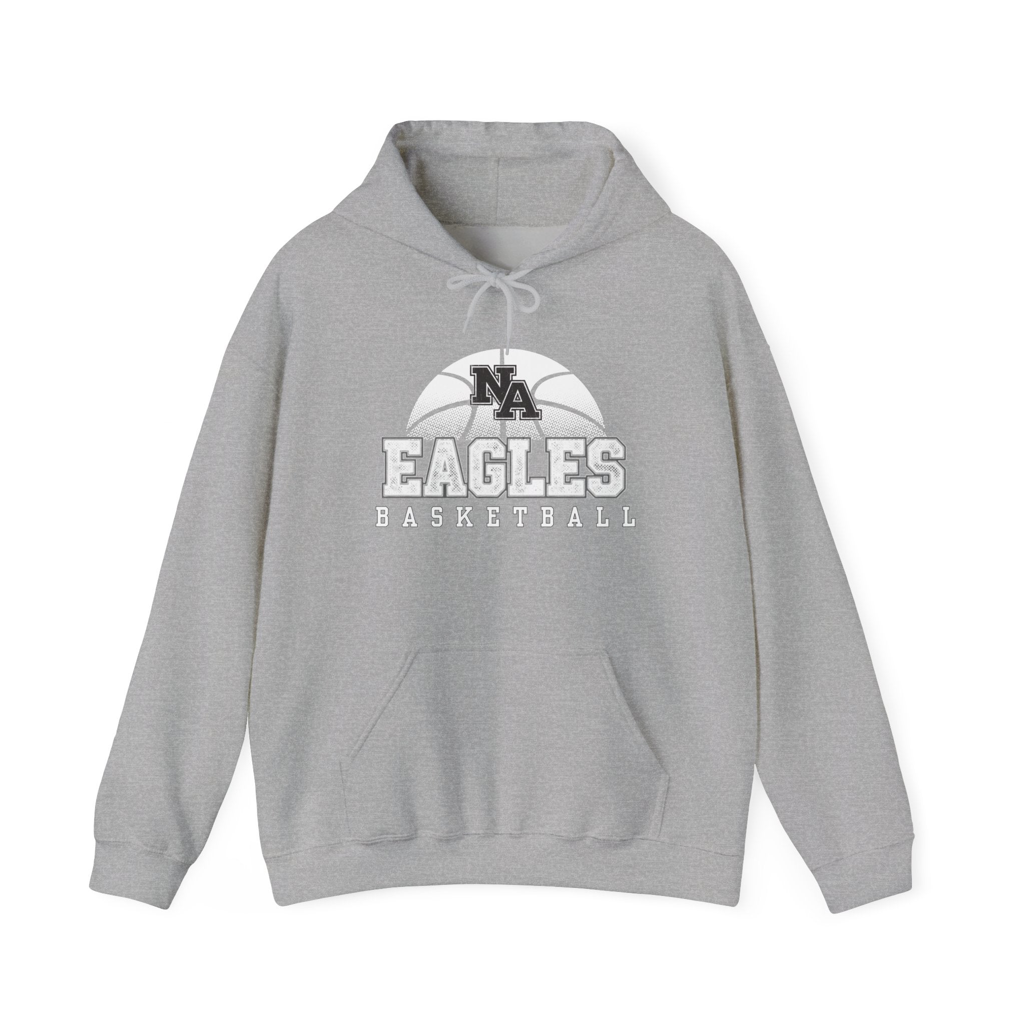 Adult Unisex New Albany Eagles Basketball Fast Break Graphic Hoodie