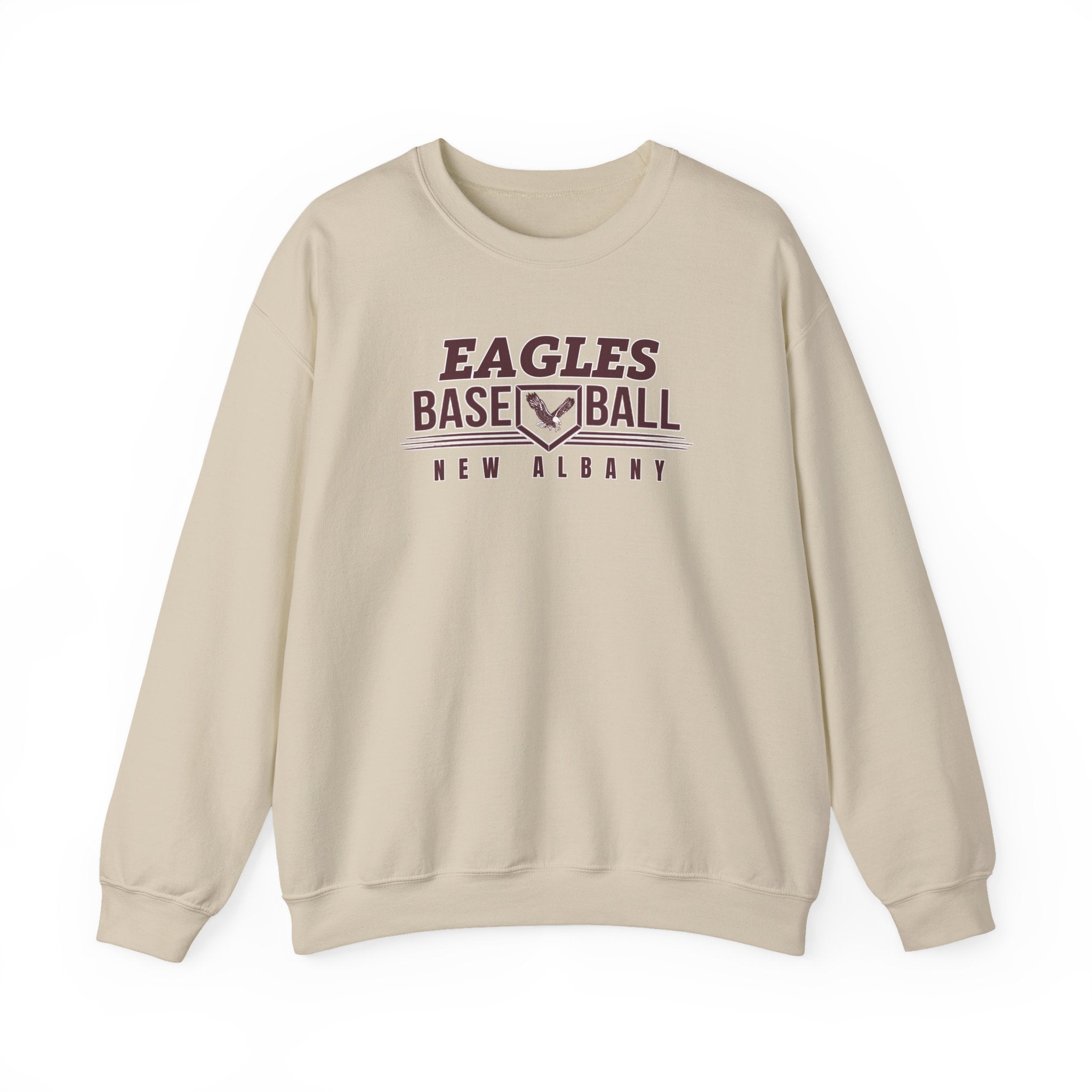 Adult Unisex New Albany Eagles Home Plate Pride Graphic Sweatshirt