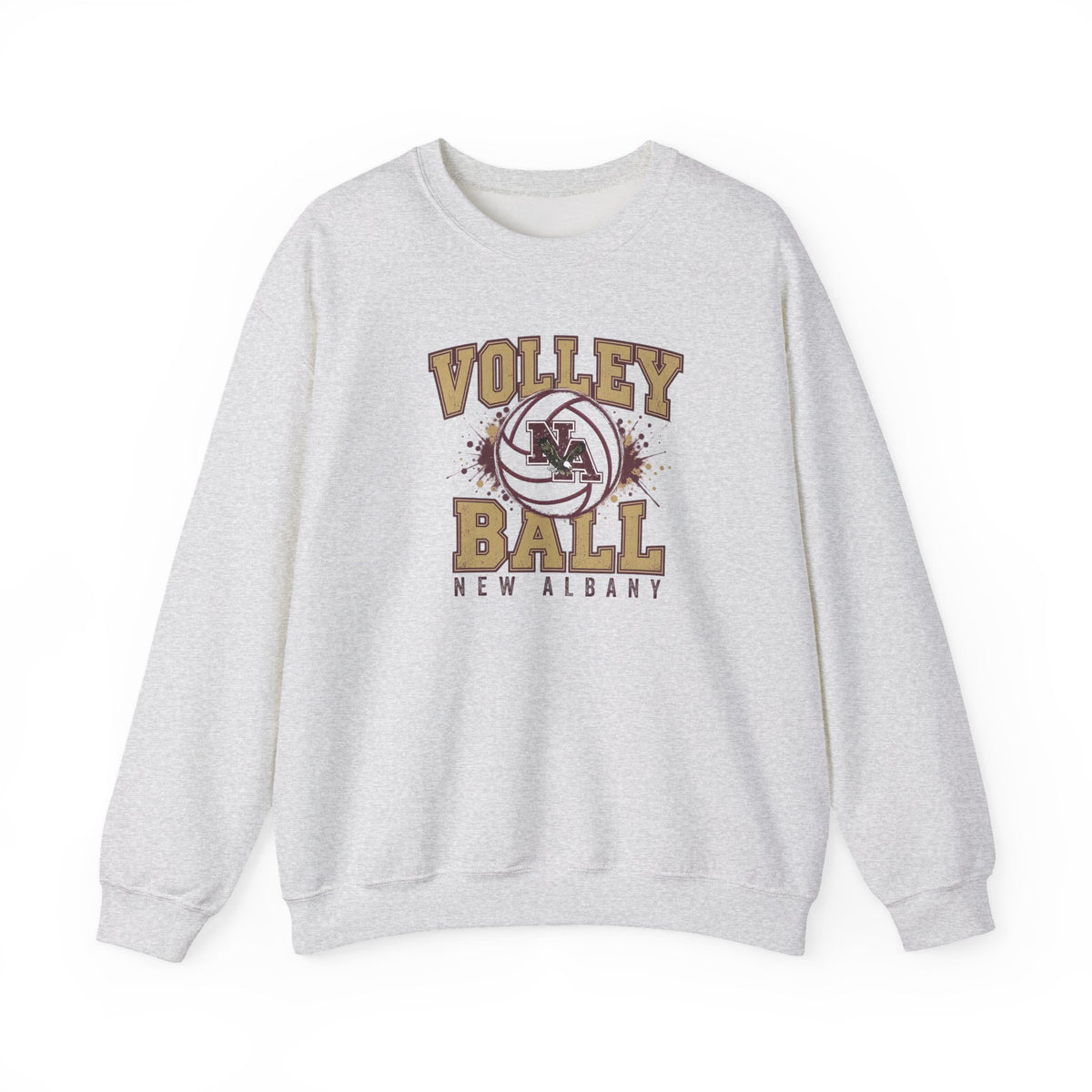 Adult Unisex New Albany Eagles Power Volleyball Graphic Sweatshirt