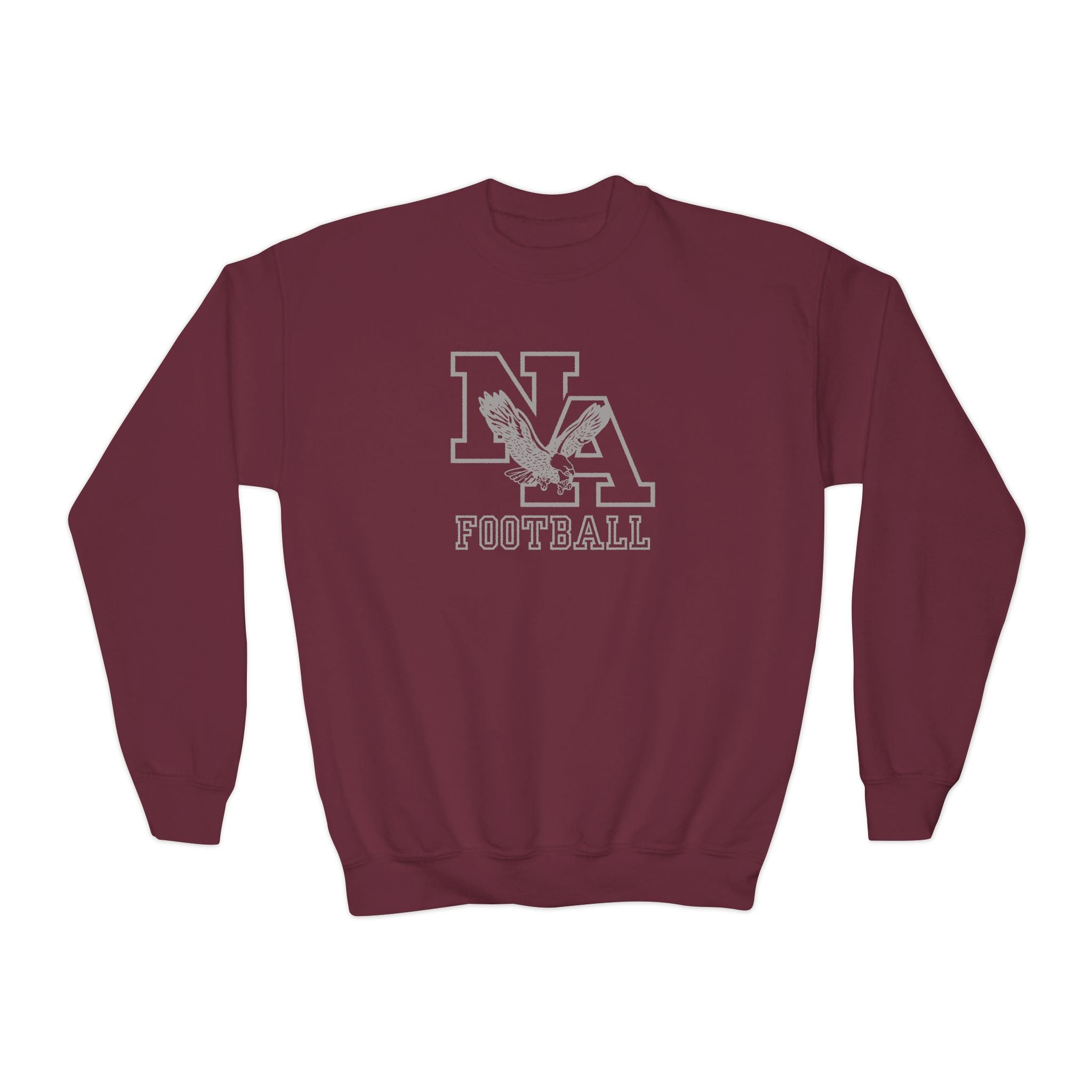 Youth New Albany Tonal Football Logo Graphic Sweatshirt
