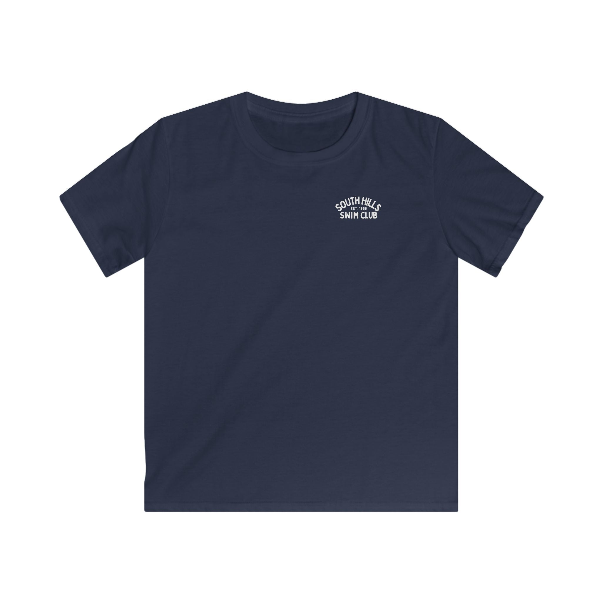 Youth South Hills Swim Club Heritage Graphic Short Sleeve Gildan Softstyle Tee