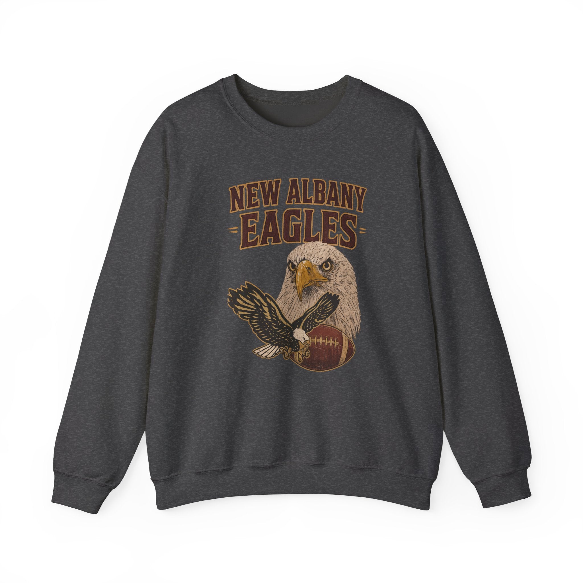 Adult Unisex New Albany Gridiron Eagle Graphic Sweatshirt