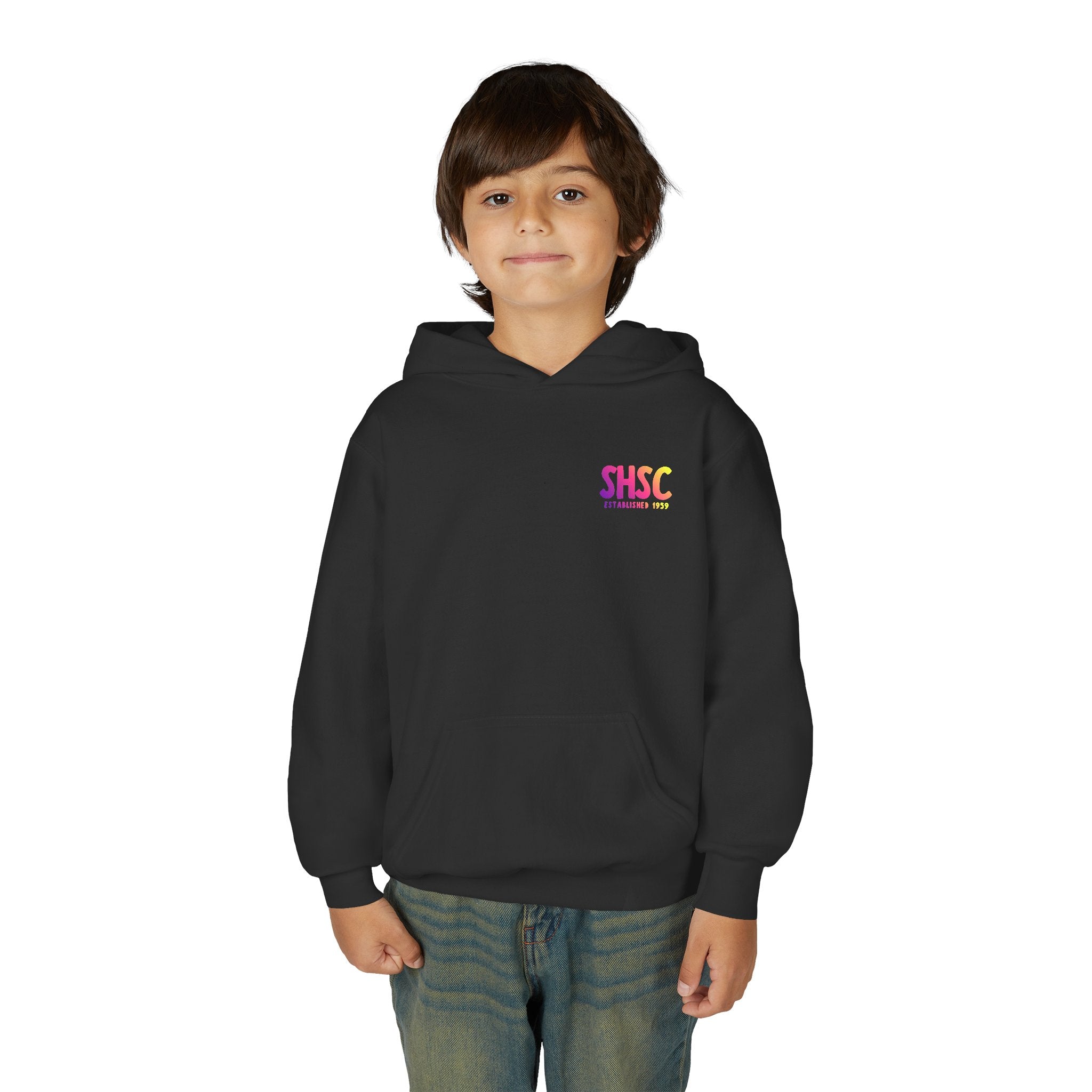 Youth South Hills Swim Club SHSC Ombre Graphic Hoodie