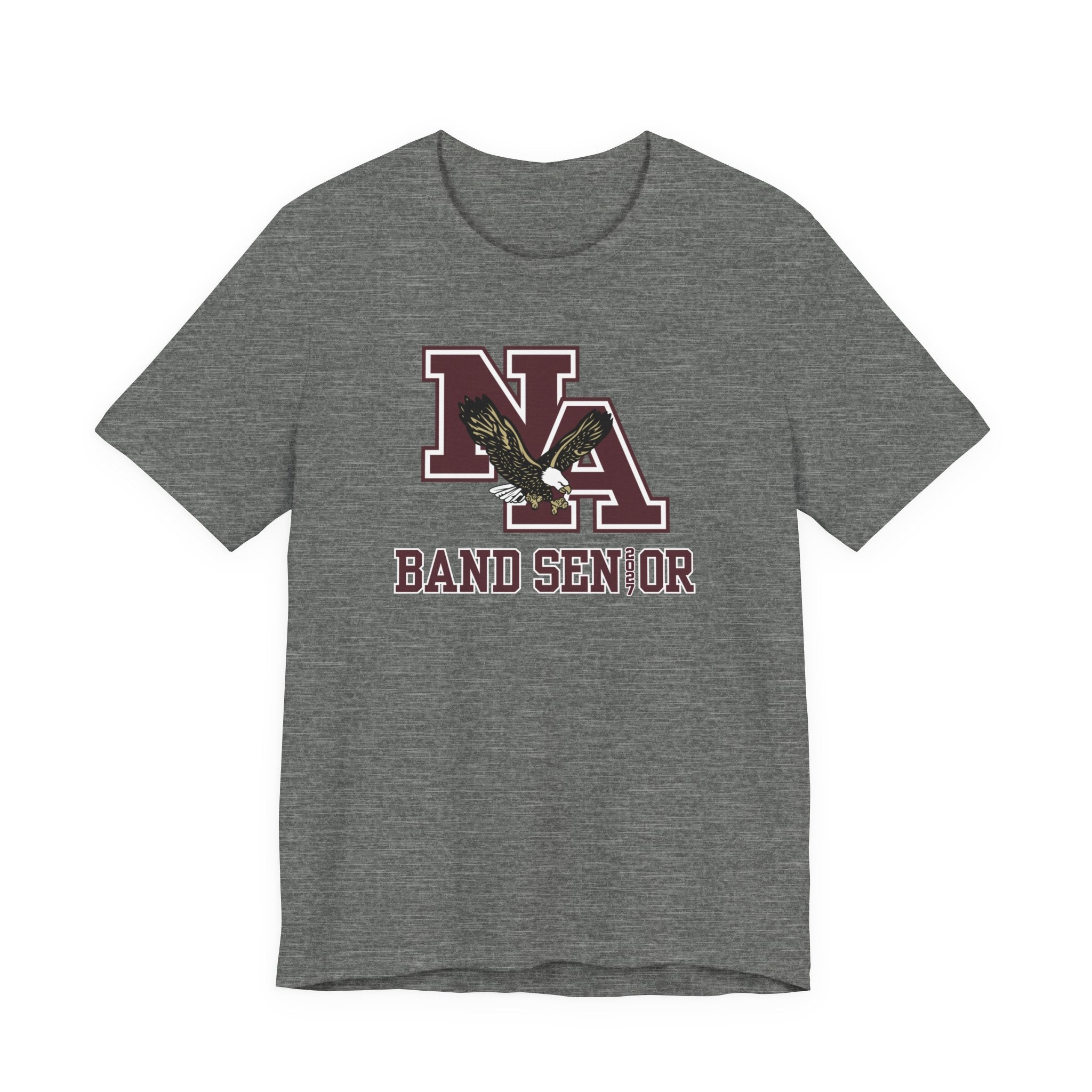 Adult Unisex New Albany Band 2027 Senior Graphic Short Sleeve Bella + Canvas Soft Tee