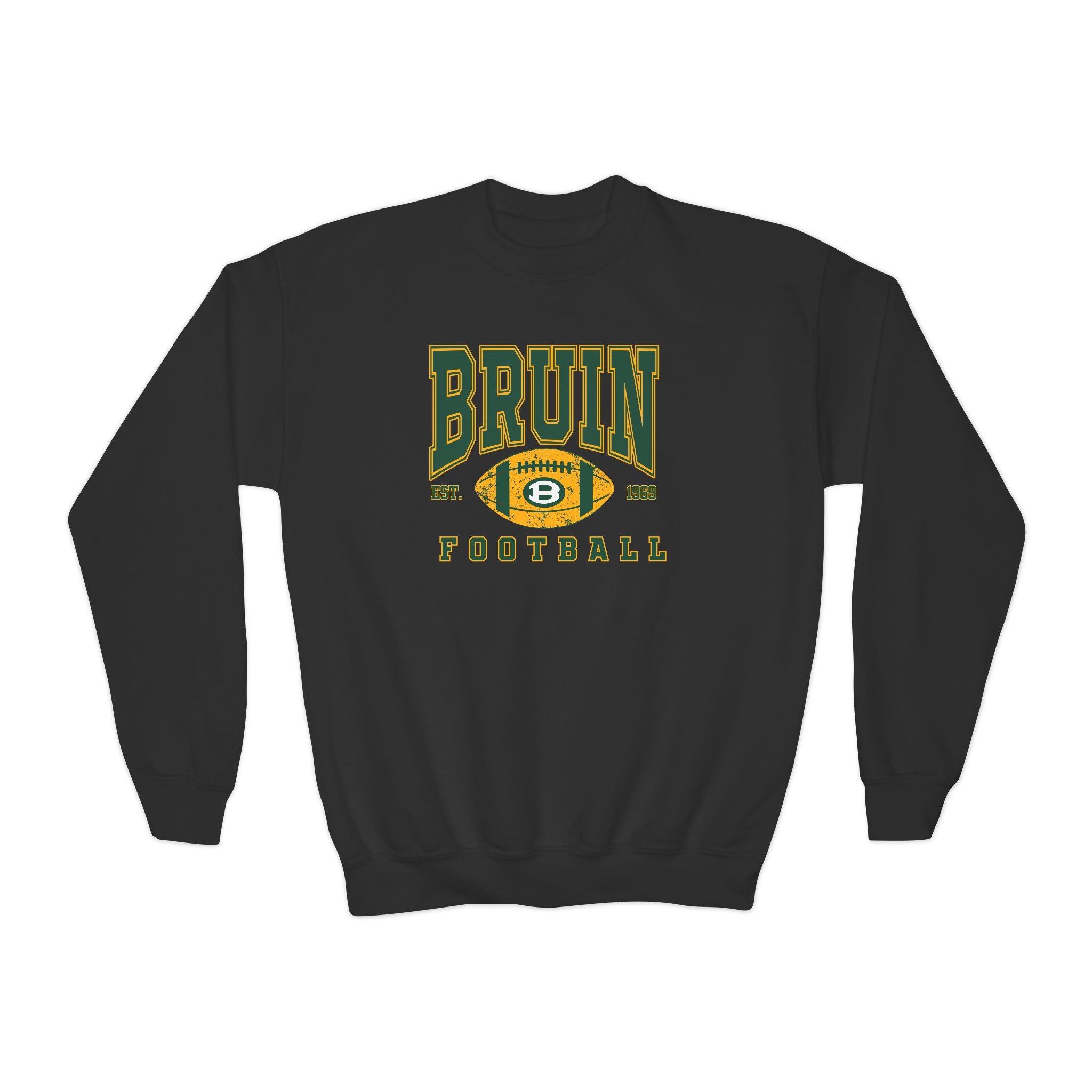 Youth Bruin Football Heritage Graphic Sweatshirt