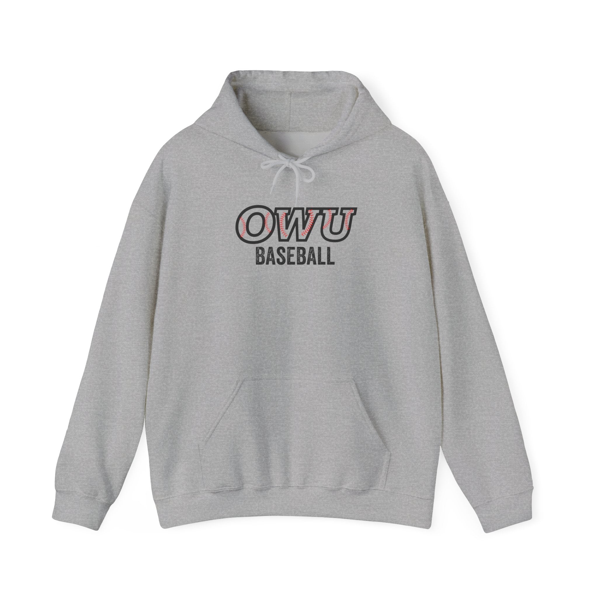 Adult Unisex OWU Baseball Stitches Graphic Hoodie