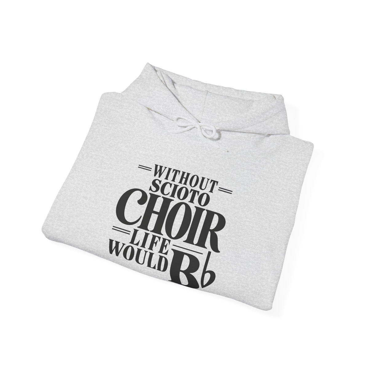 Adult Unisex Dublin Scioto Choirs Life would B-Flat Graphic Hoodie