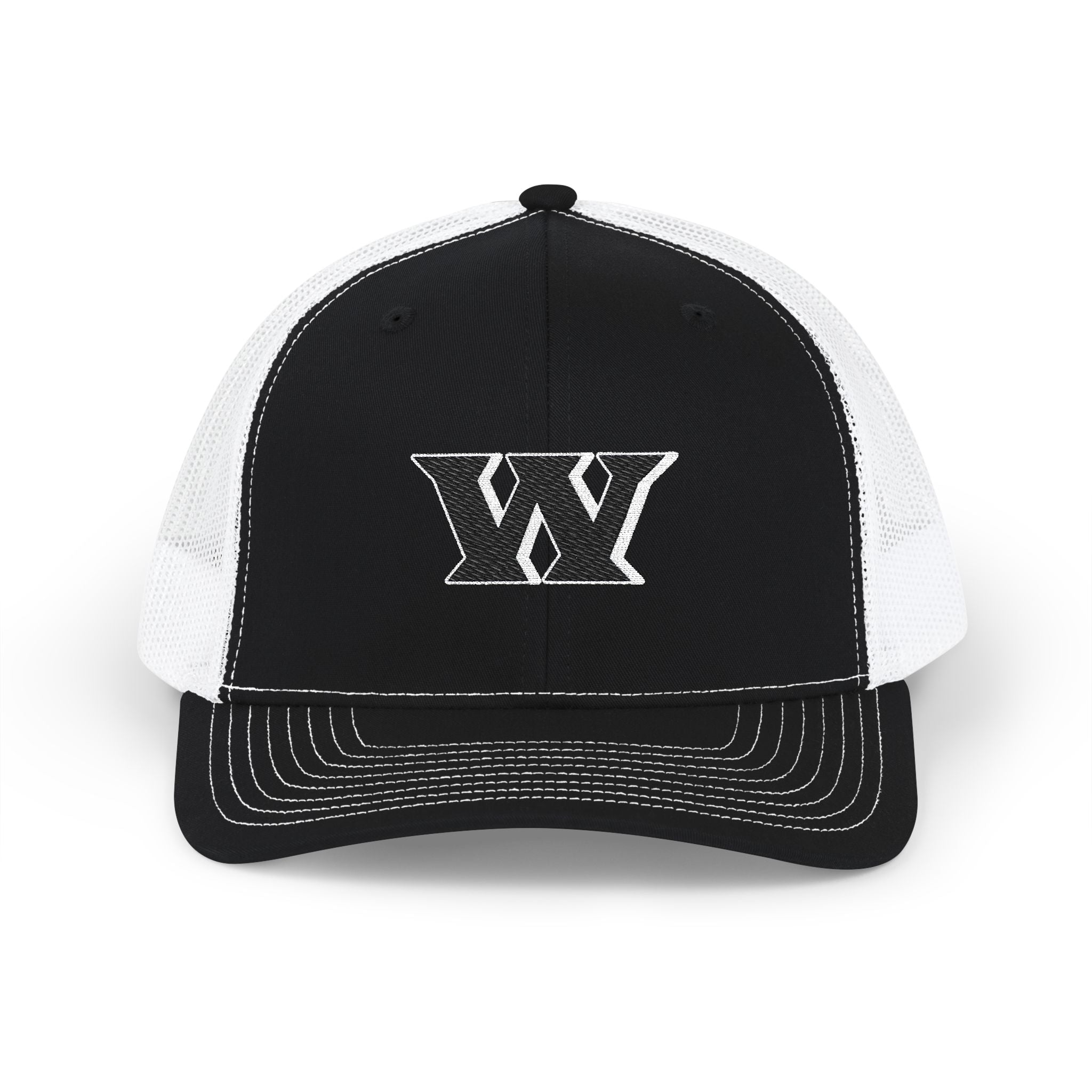 Adult Unisex Weir Logo Embroidered Richardson 112 Snapback Trucker Hat