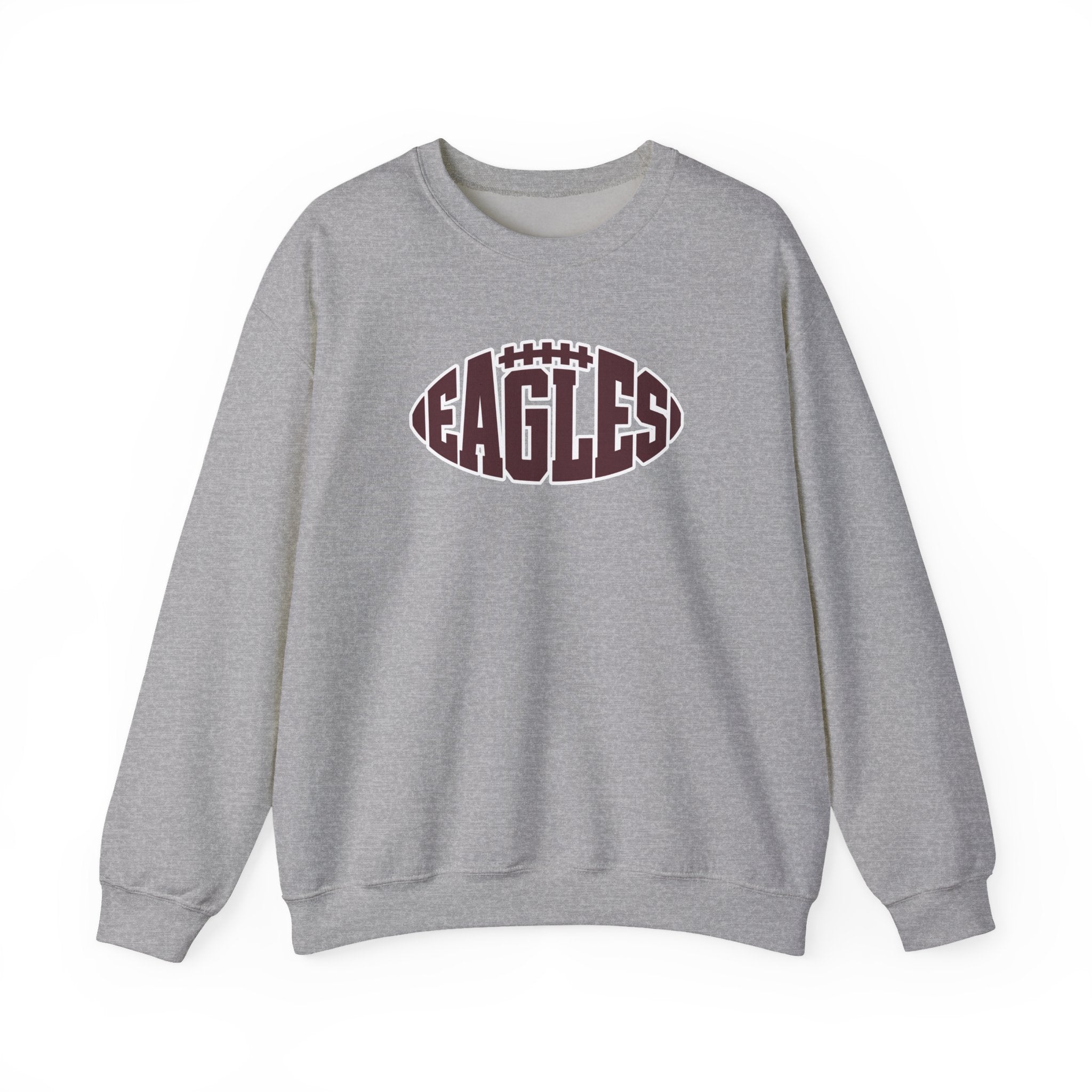 Adult Unisex New Albany Football Eagle Ball Graphic Sweatshirt