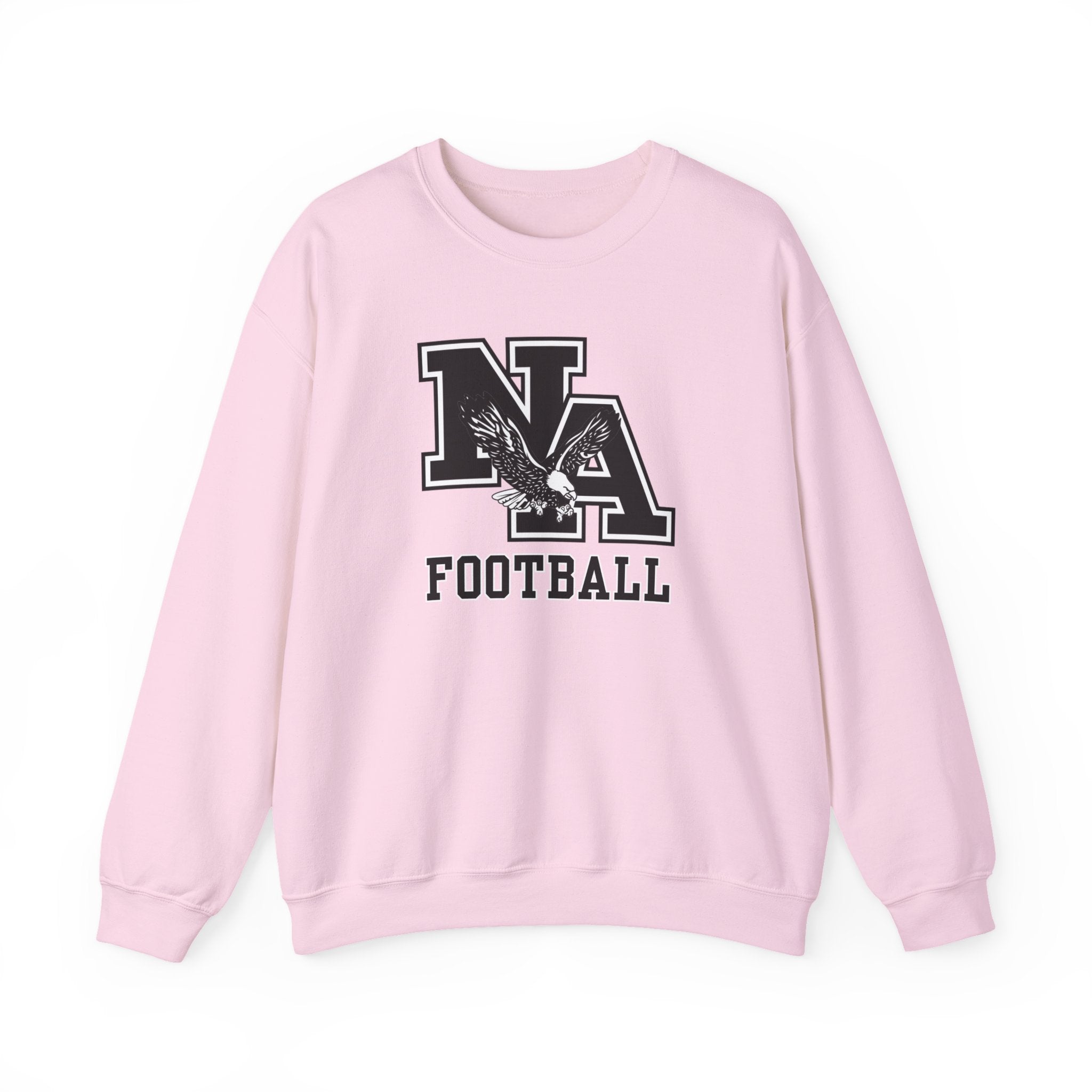 Adult Unisex Classic Logo Black Football Graphic Sweatshirt