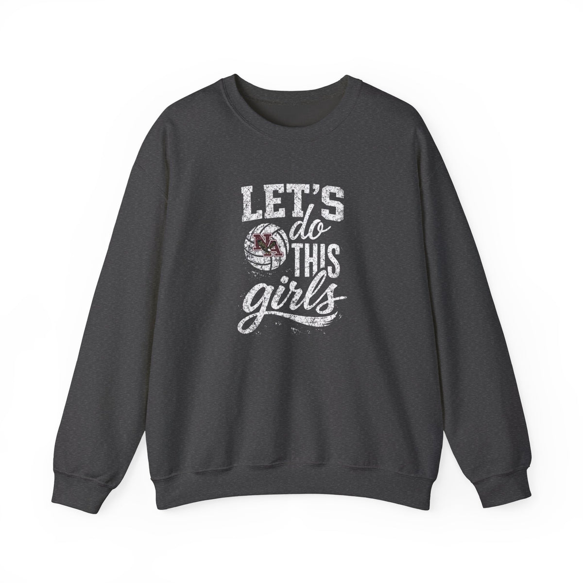 Adult Unisex New Albany Eagles Let's Do This Girls Graphic Sweatshirt