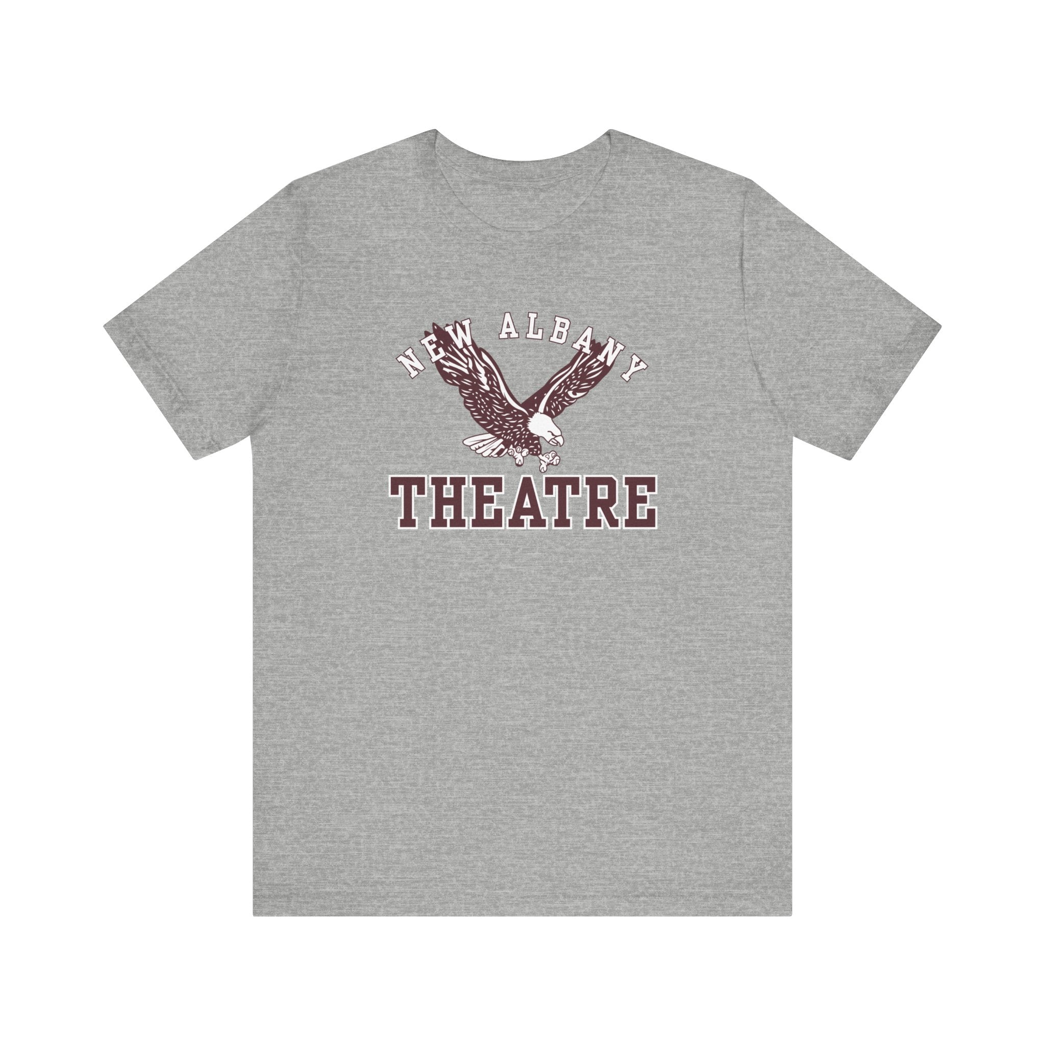 Adult Unisex Flying Theatre Eagle Graphic Short Sleeve Soft Tee