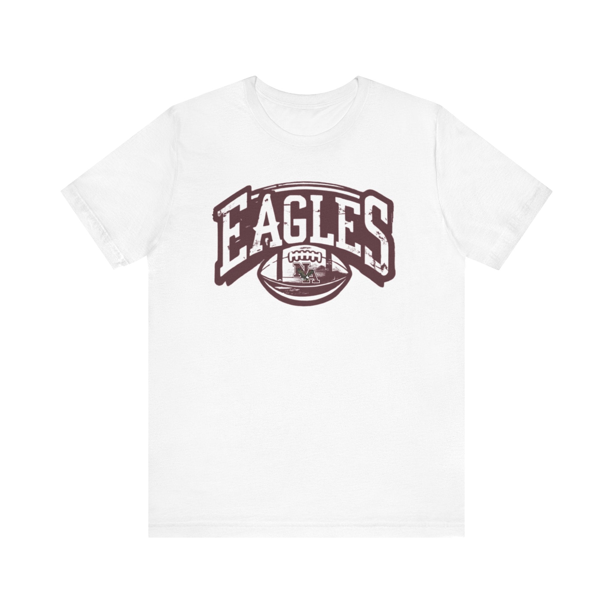 Adult Unisex New Albany Eagles Football Motion Graphic Short Sleeve Soft Tee