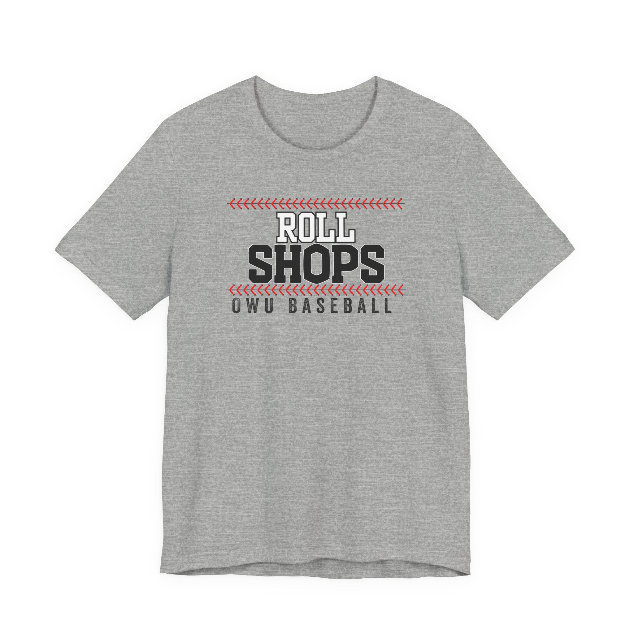 Adult Unisex OWU Roll Shops Baseball Graphic Short Sleeve Soft Tee