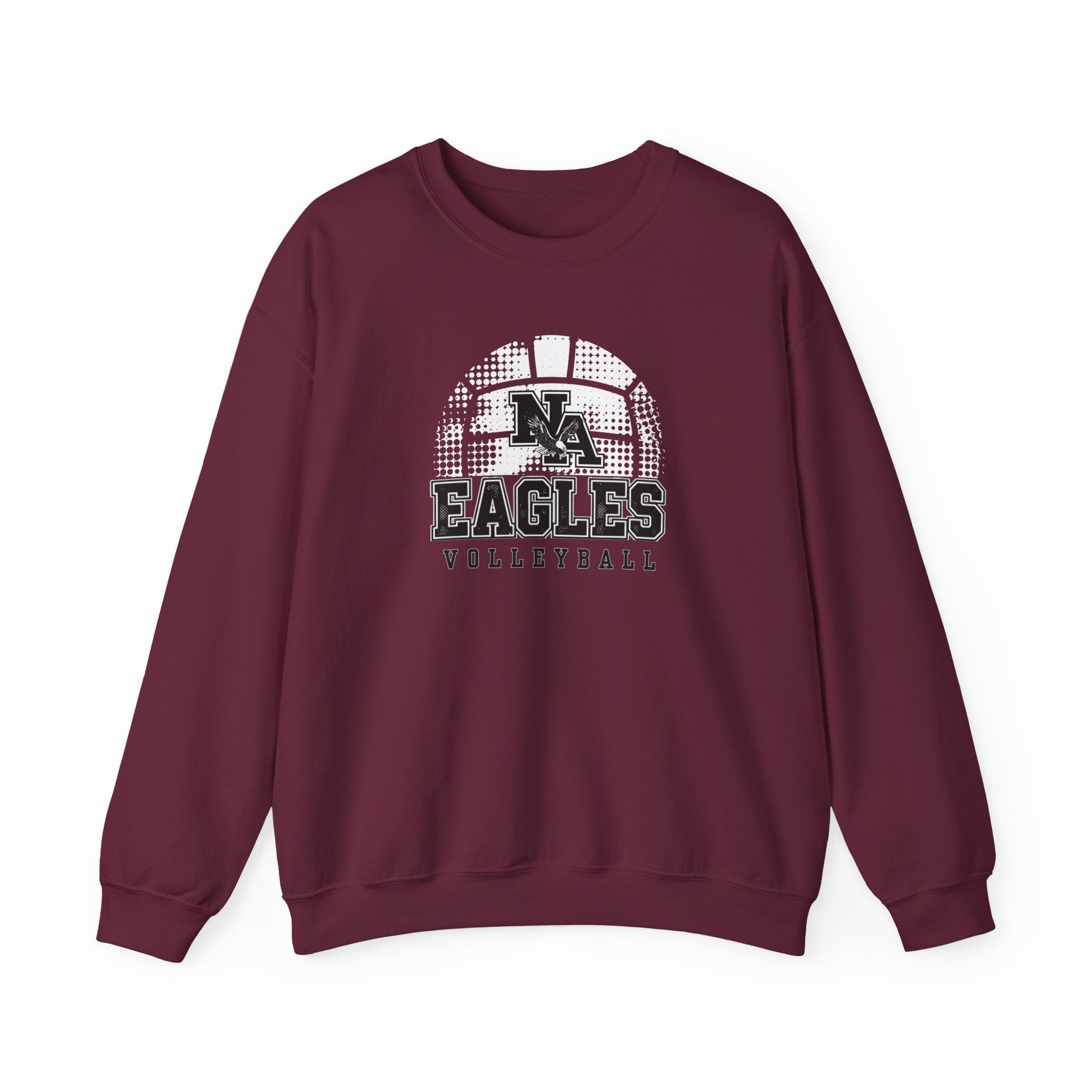 Adult Unisex New Albany Eagles Spike it Graphic Sweatshirt