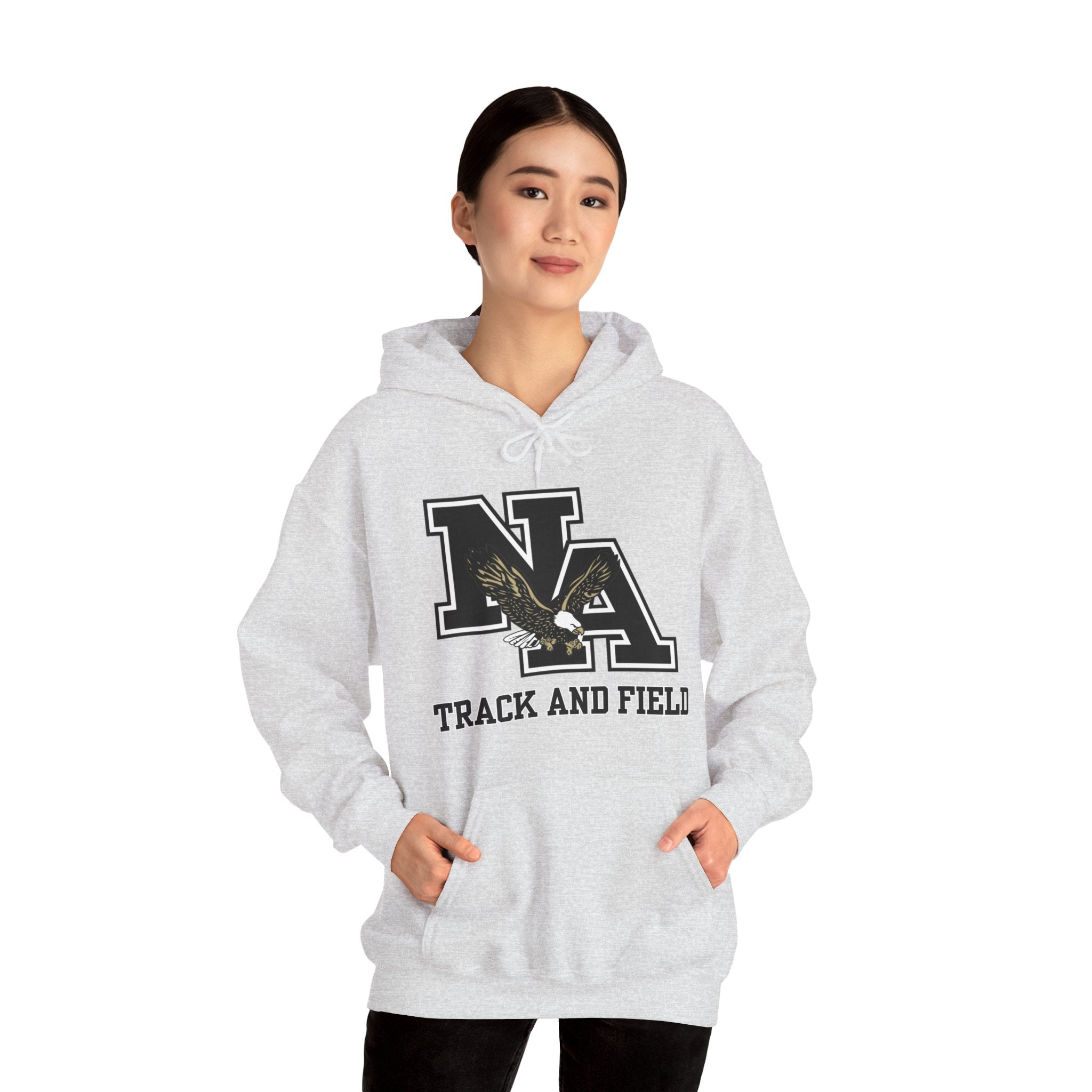 Adult Unisex Classic Logo Track and Field Graphic Hoodie
