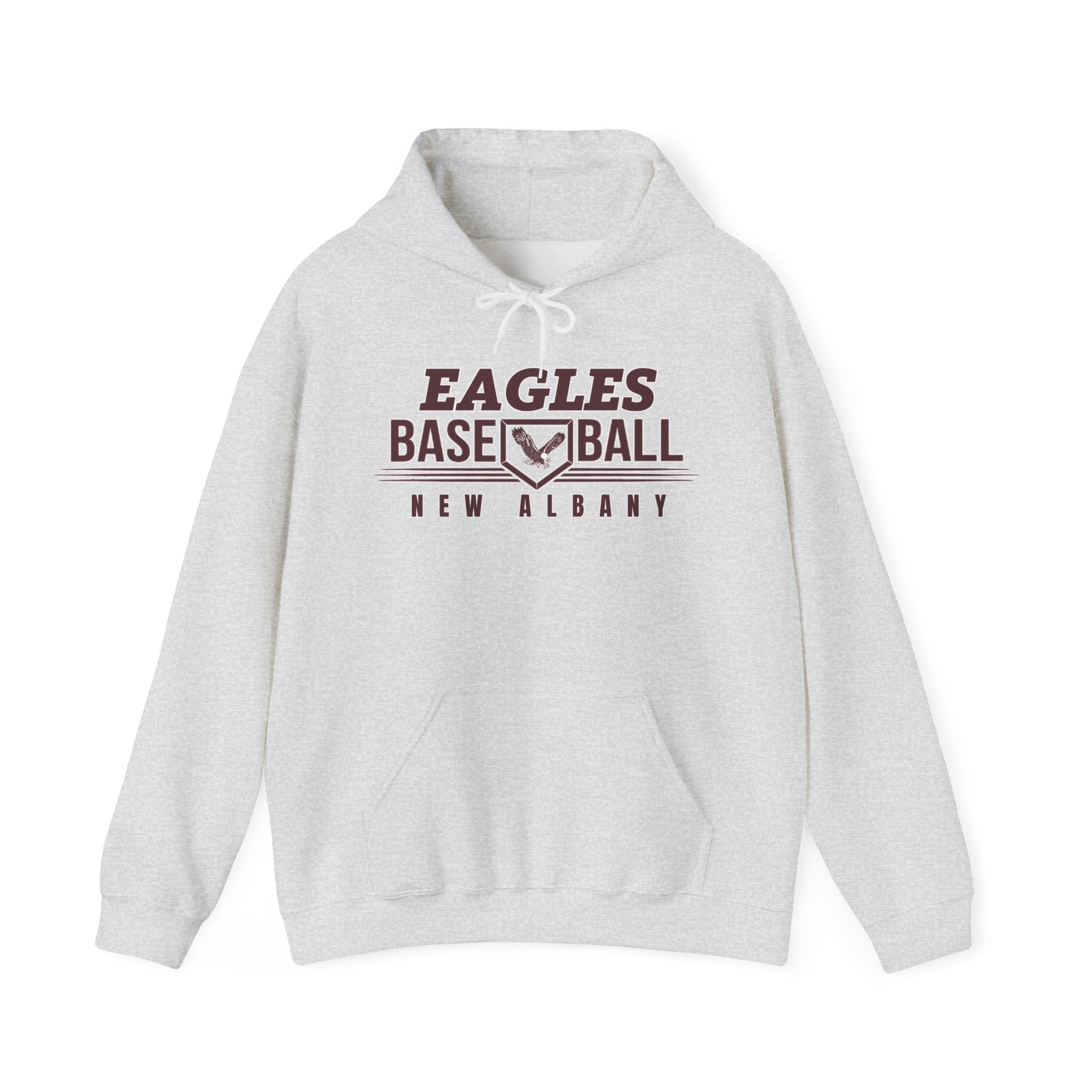Adult Unisex New Albany Eagles Home Plate Pride Graphic Hoodie