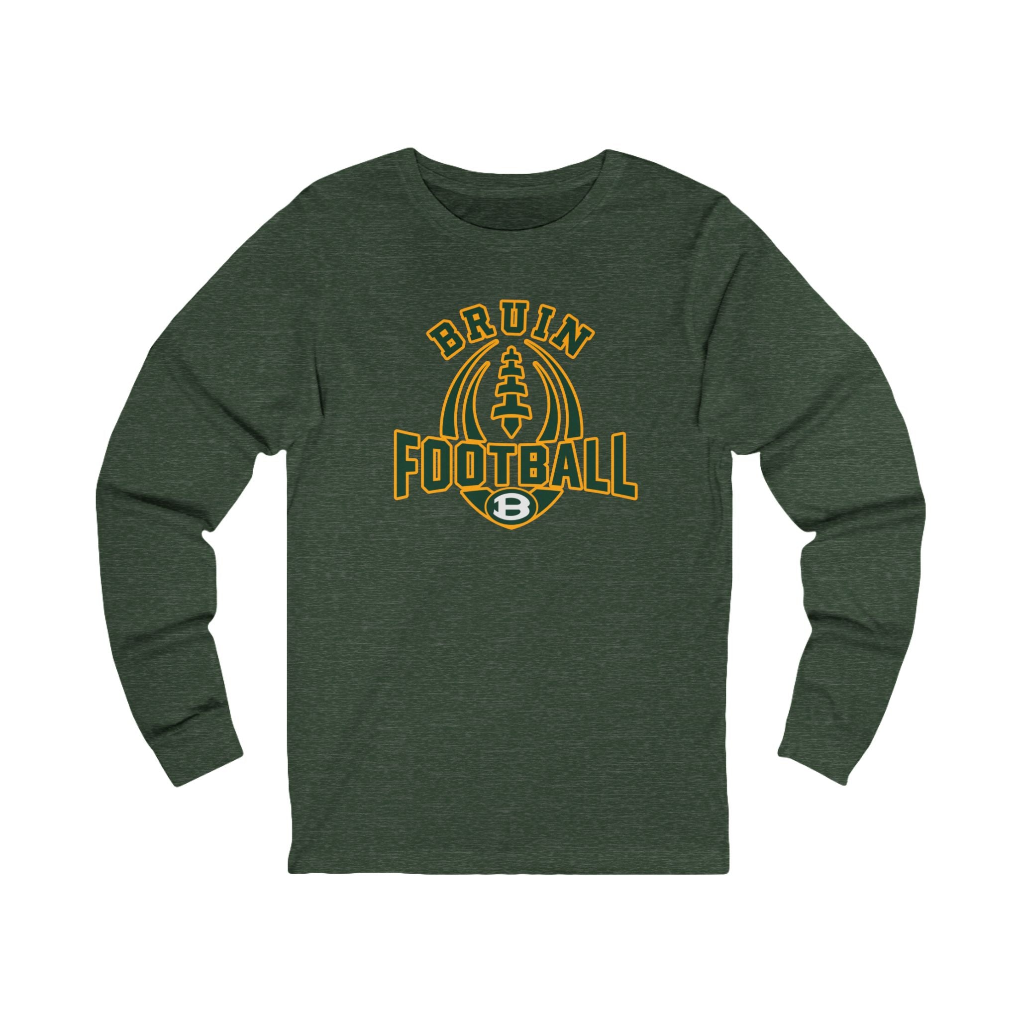 Adult Unisex Bruin Ultimate Football Graphic Long Sleeve Soft Tee