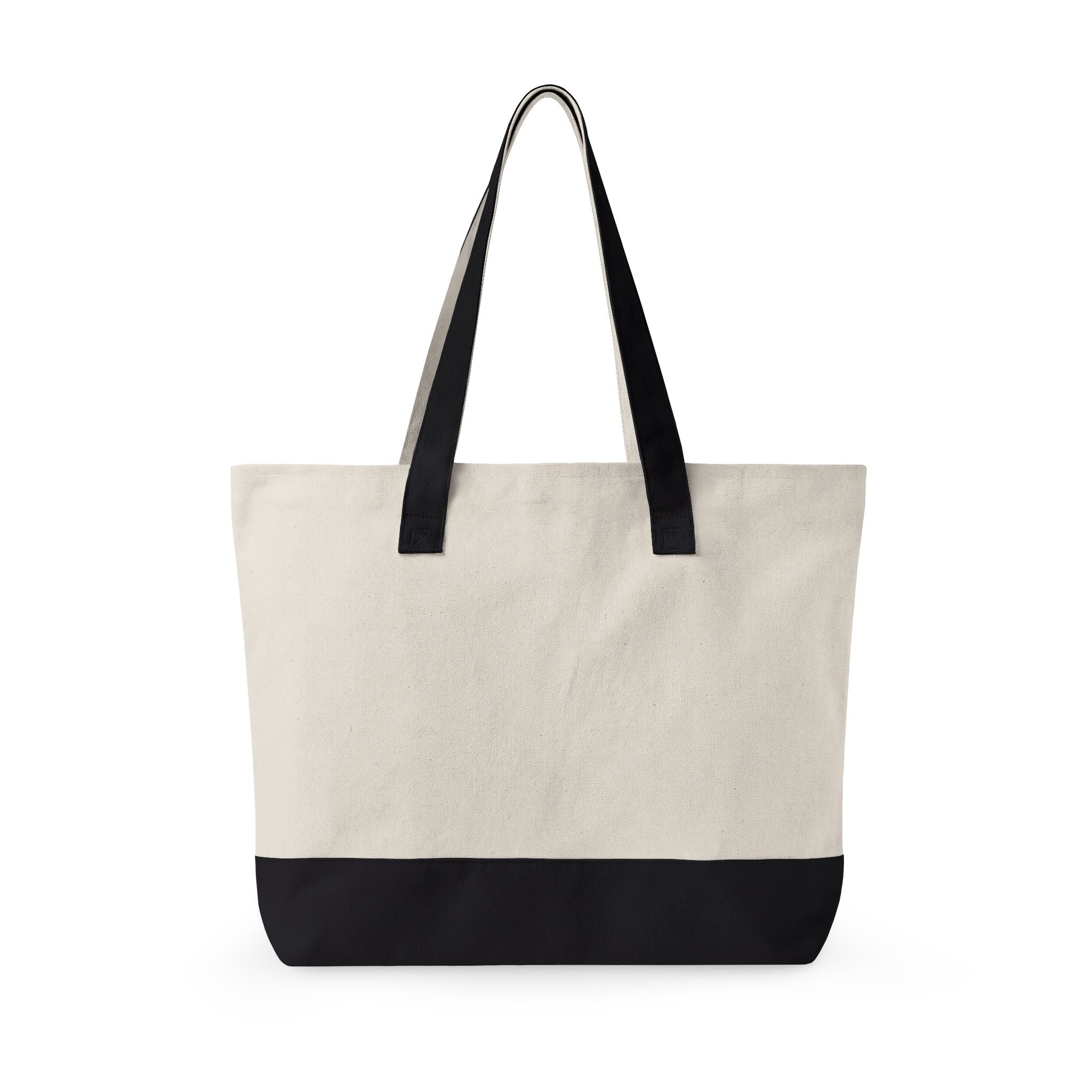 New Albany Classic Maroon Soccer Logo Graphic Zippered Canvas Tote
