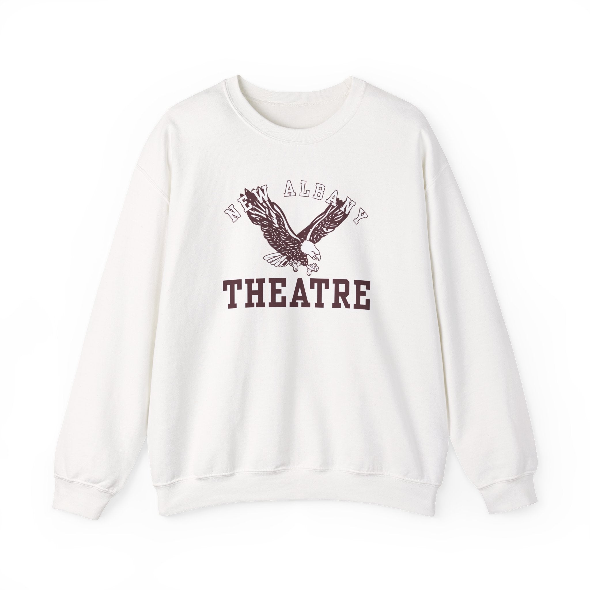 Adult Unisex Flying Theatre Eagle Graphic Sweatshirt