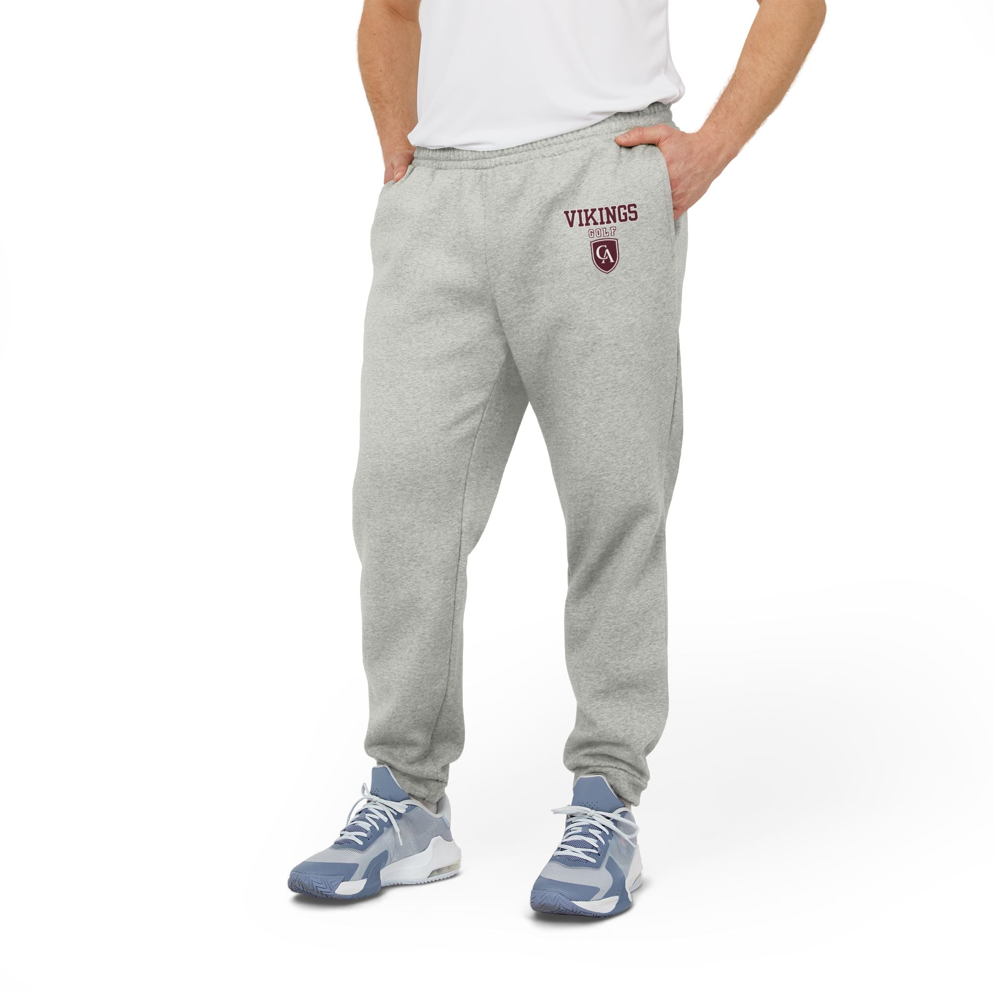 Adult Unisex Columbus Academy Vikings Golf adidas Fleece Joggers