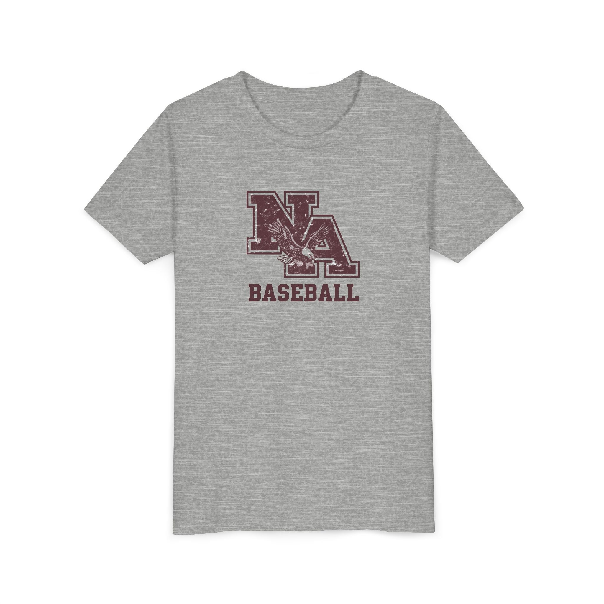 Youth New Albany Baseball Vintage Vibe Logo Graphic Short Sleeve Soft Tee
