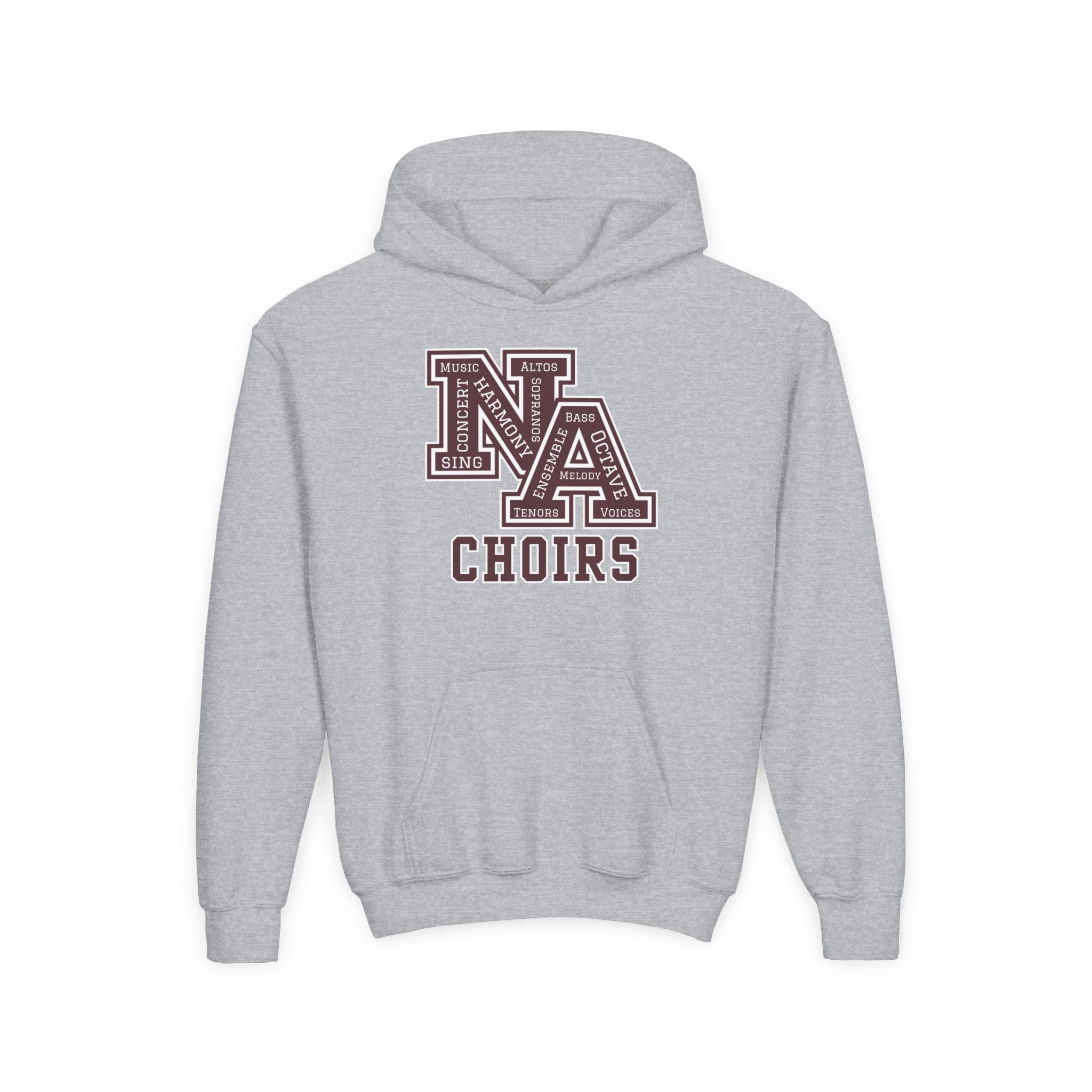 Youth Choirs Words NA Logo Graphic Hoodie