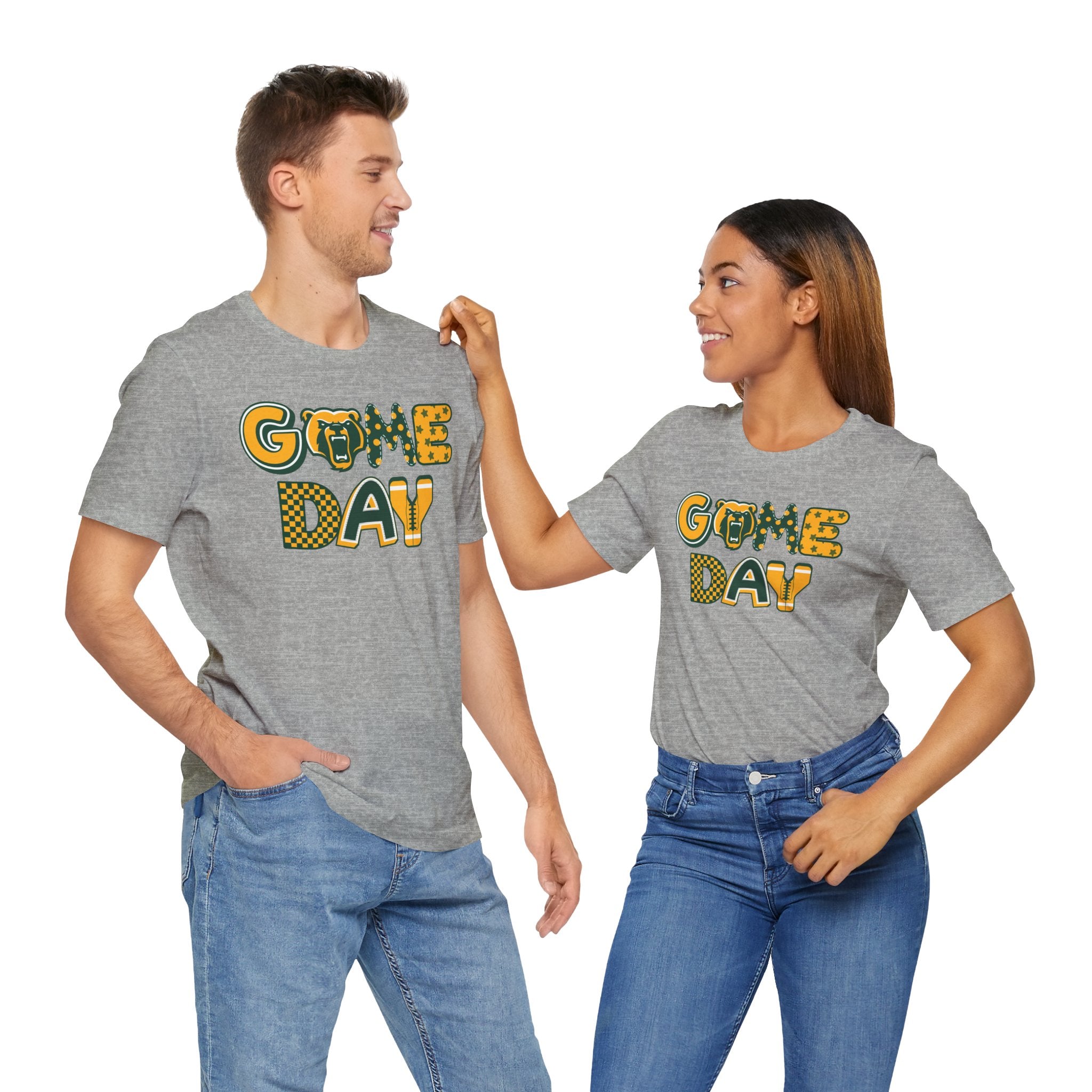 Adult Unisex Bruin Game Day Graphic Short Sleeve Soft Tee