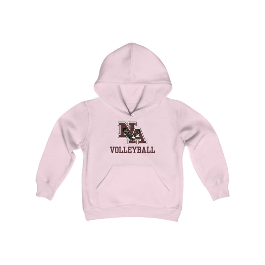 Youth Volleyball Classic Logo Graphic Hoodie - New Albany Eagles