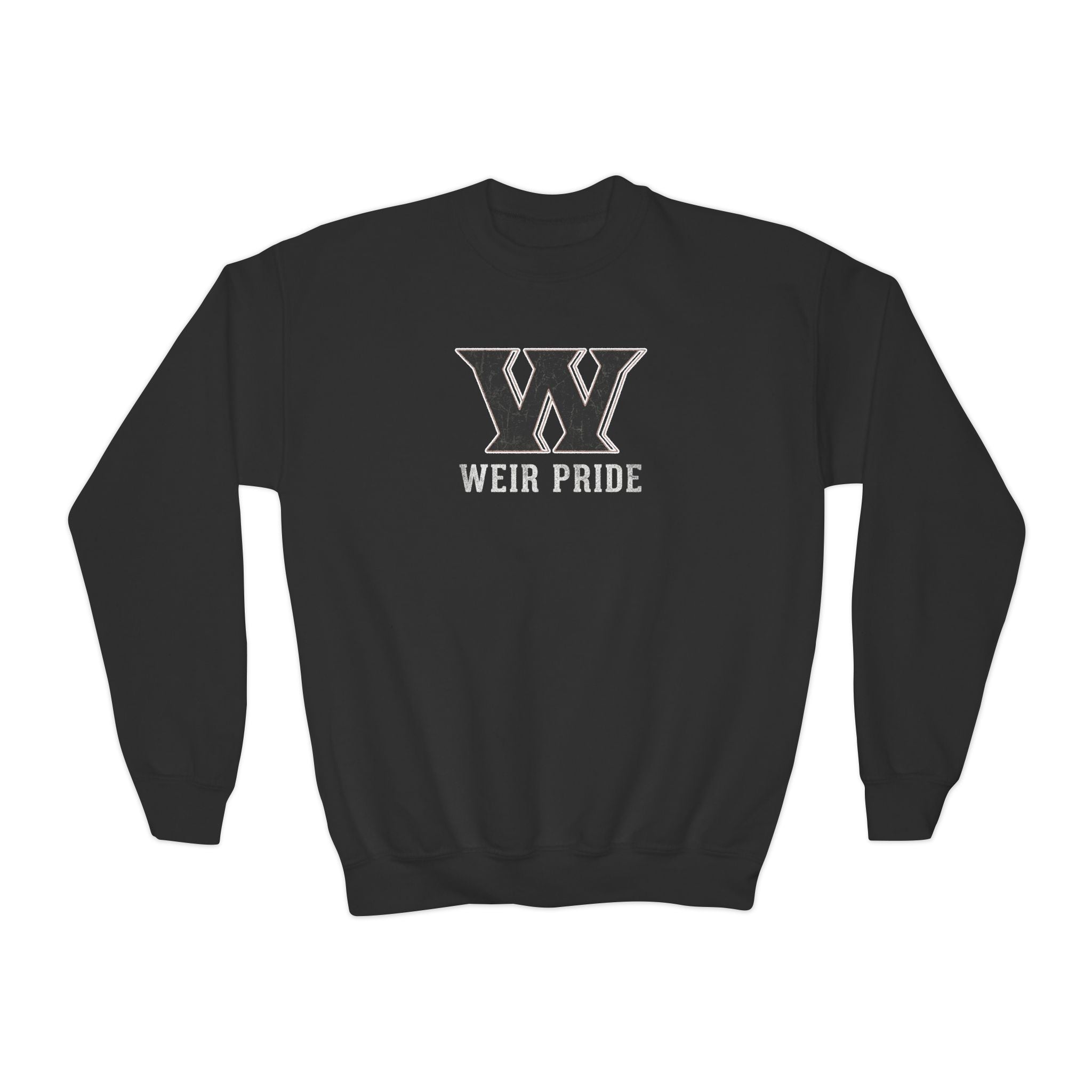 Youth Weir Pride Vintage Distressed Graphic Gildan Heavy Blend Sweatshirt