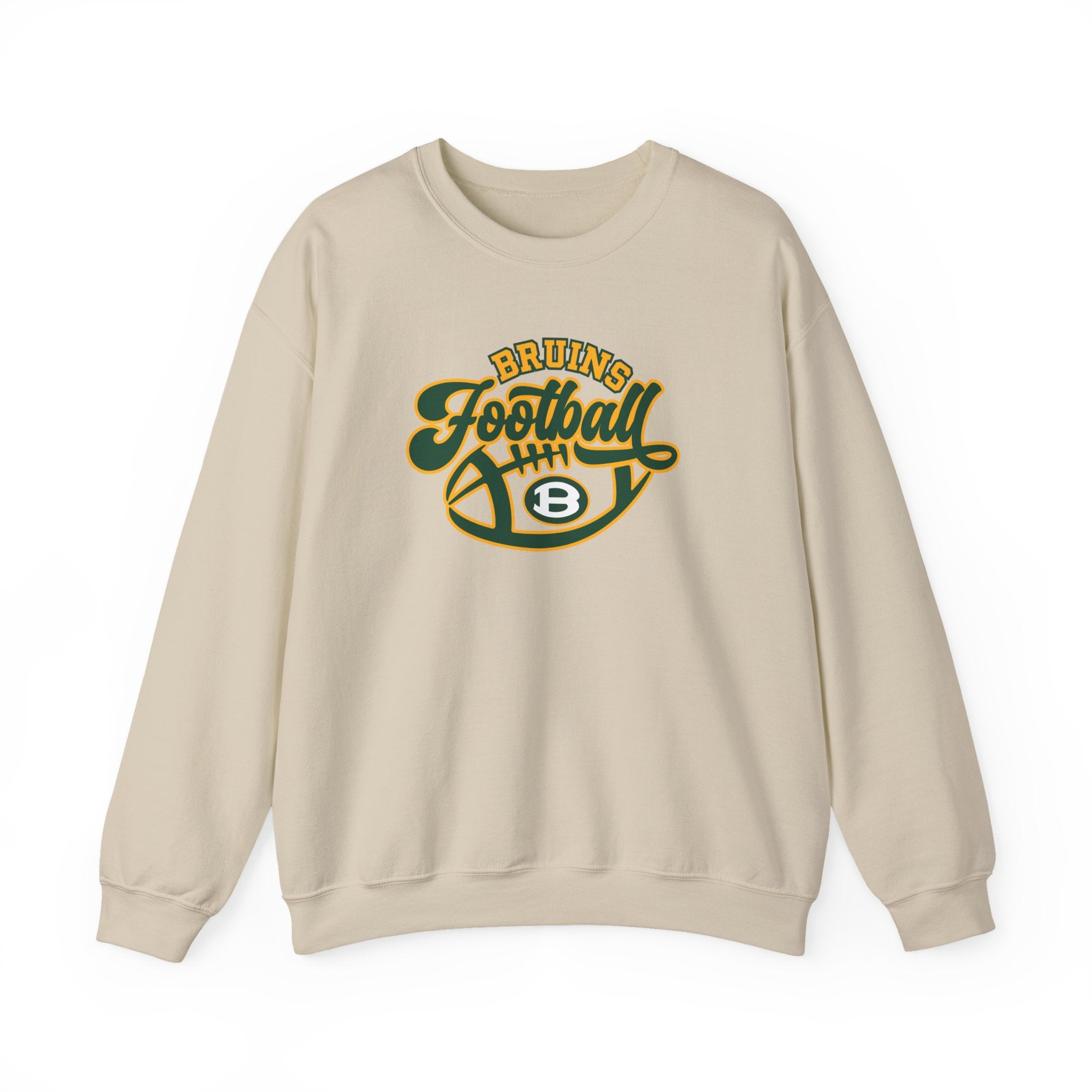 Adult Unisex Bruin Script Football Graphic Sweatshirt