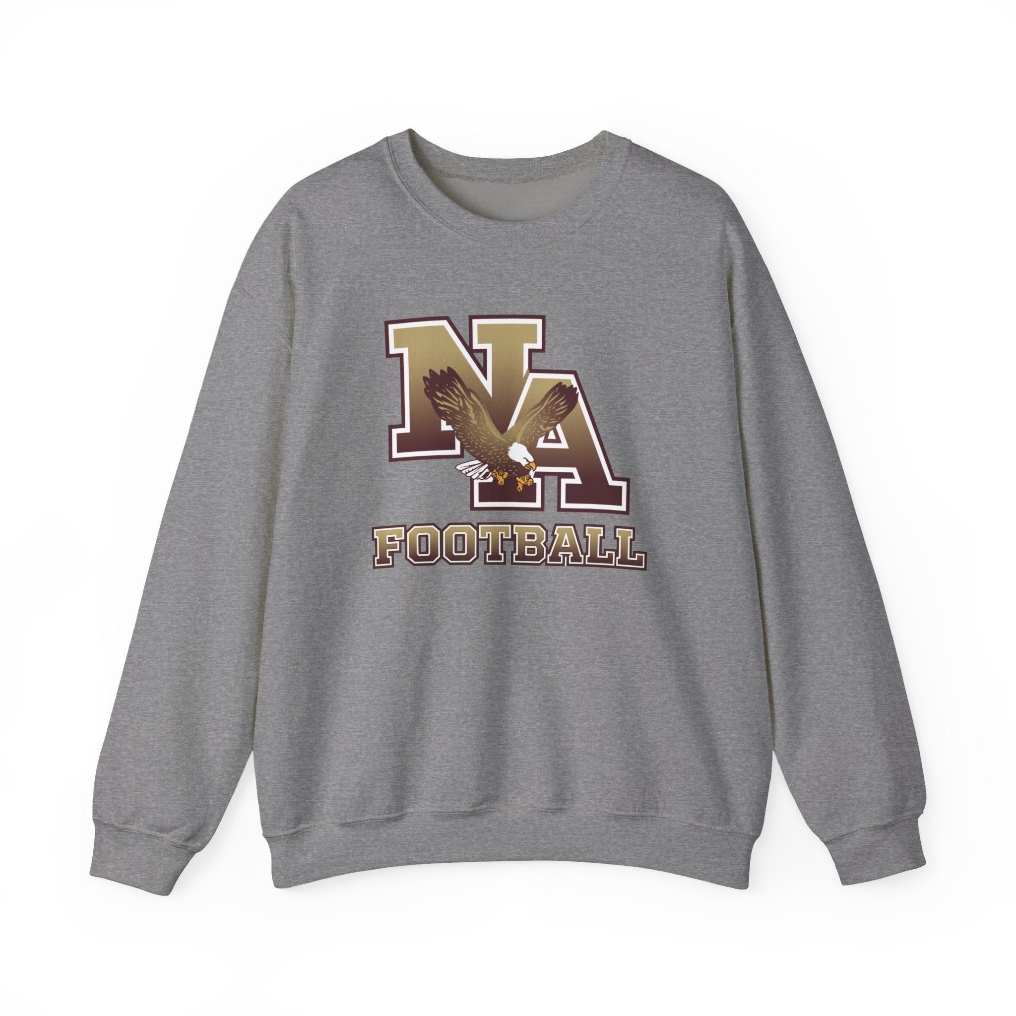 Adult Unisex New Albany Ombre Eagle Logo Graphic Sweatshirt
