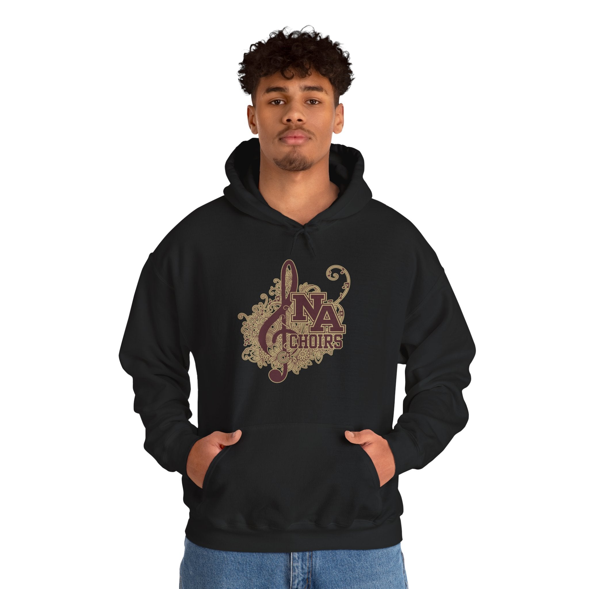 Adult Unisex Floral Medley Choirs Graphic Hoodie