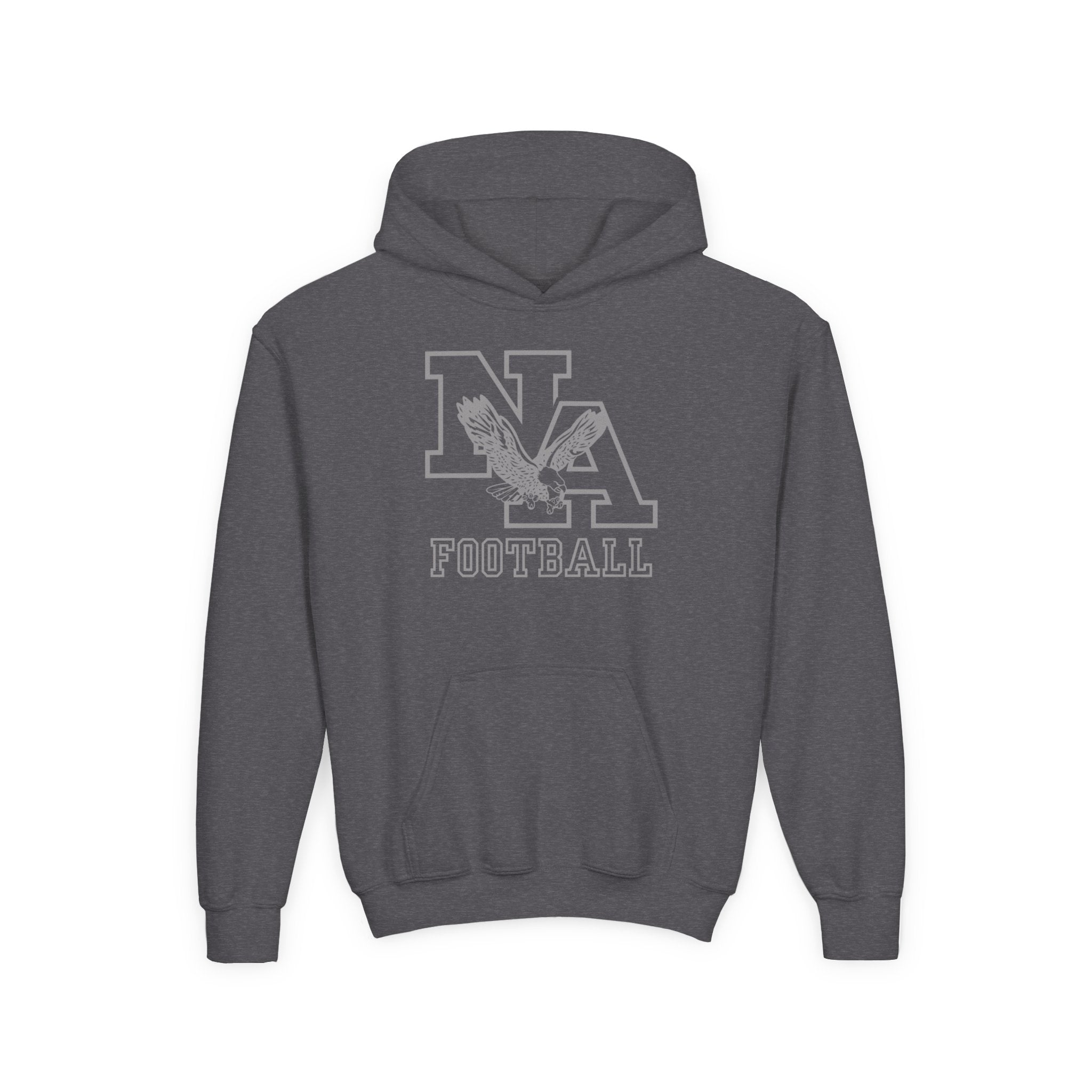 Youth New Albany Tonal Football Logo Graphic Hoodie