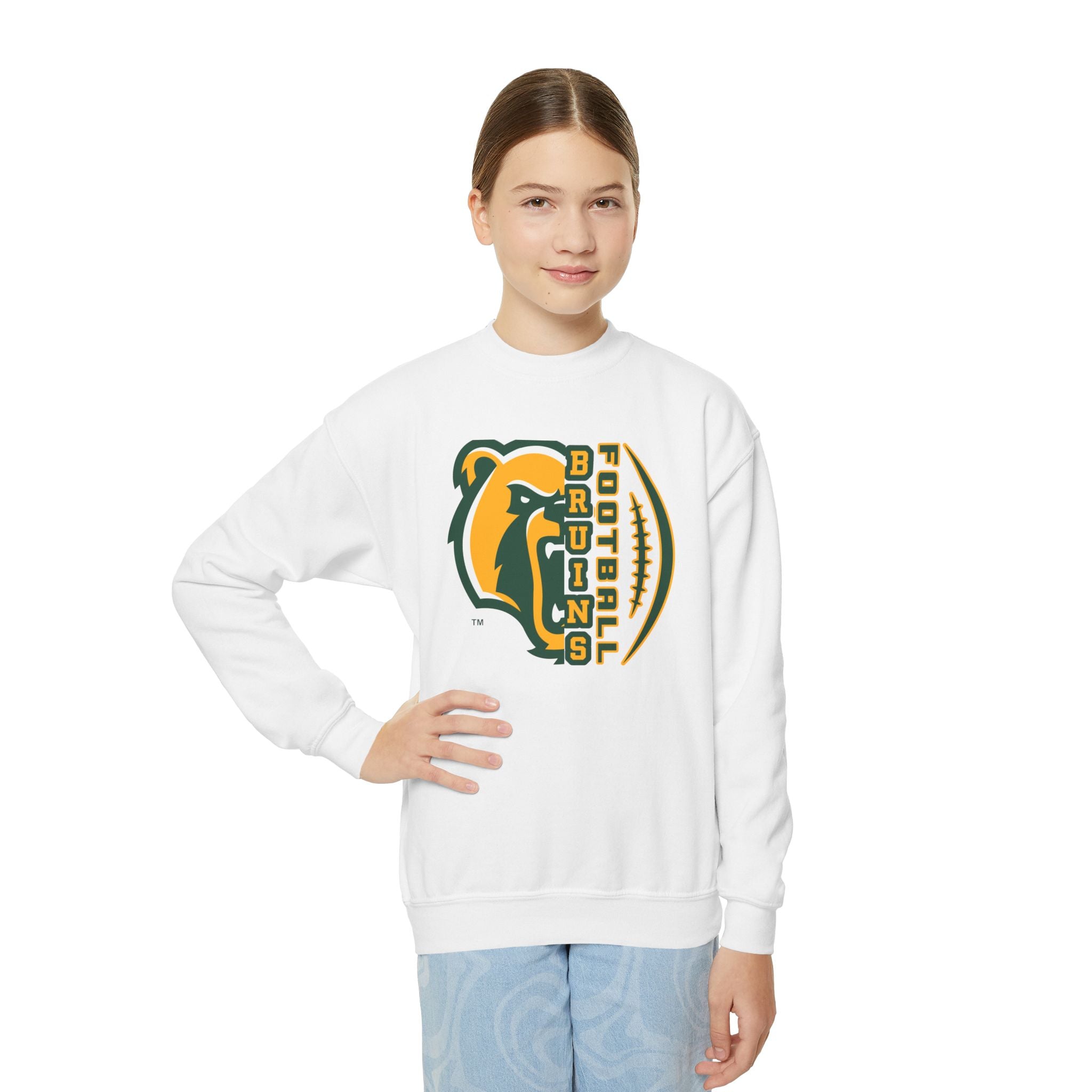 Youth Epic Bruin Football Graphic Sweatshirt