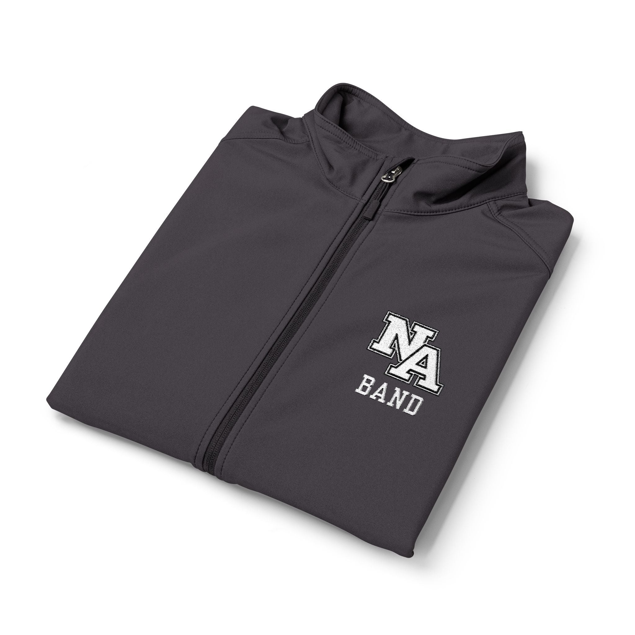 Adult Unisex Classic New Albany Band Embroidered Logo Core Soft Shell Vest