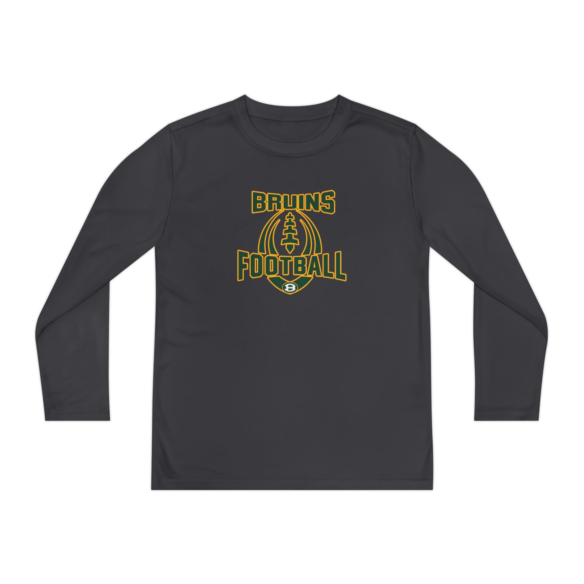 Youth Bruin Ultimate Football Graphic Competitor Performance Long Sleeve Tee