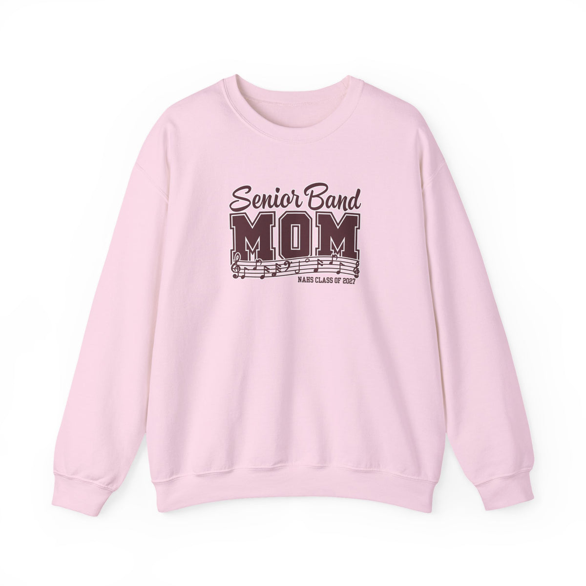 Adult Unisex New Albany 2027 Senior Band Mom Graphic Sweatshirt