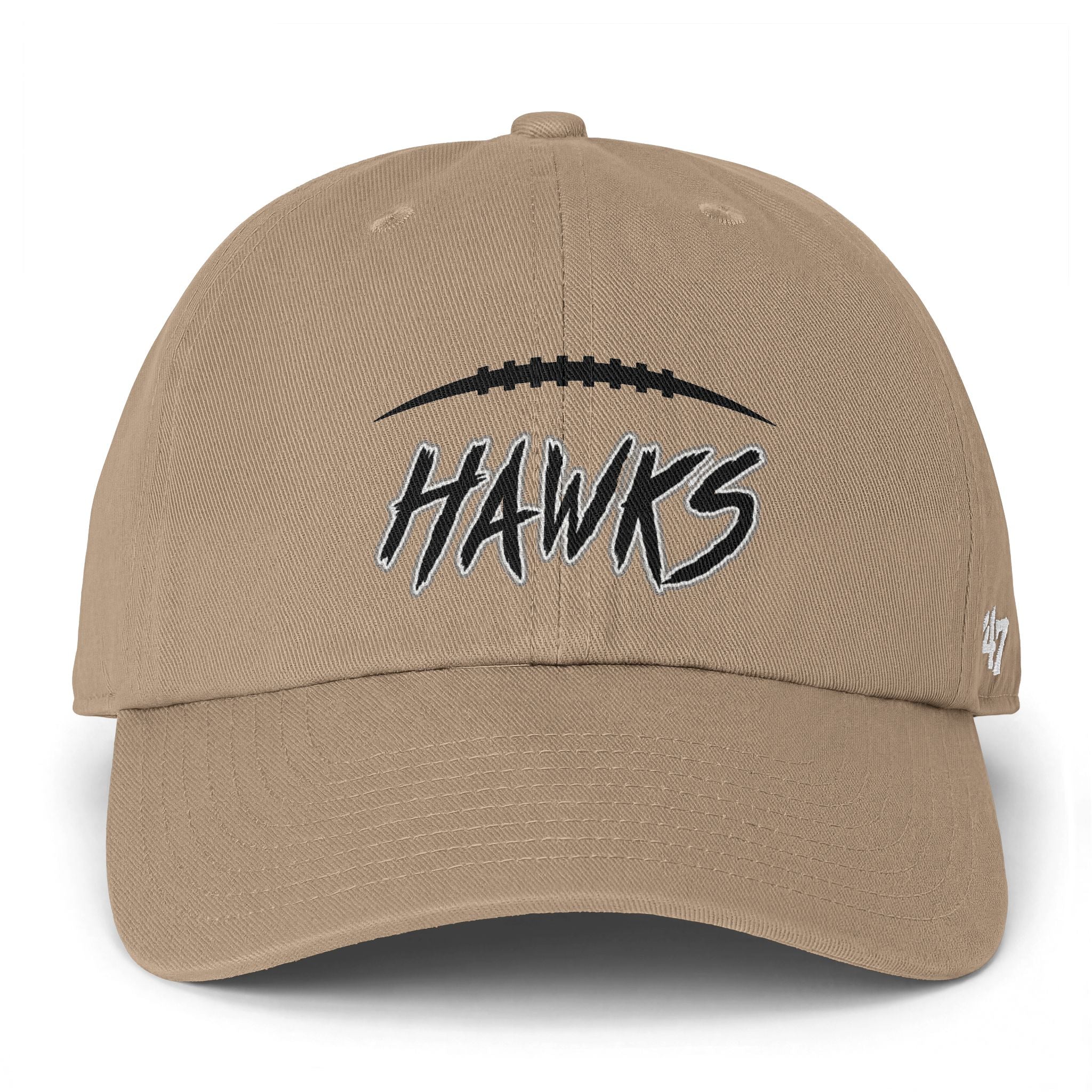 Adult Unisex Westerville Central Football Graphic 47 Brand Clean Up Cap