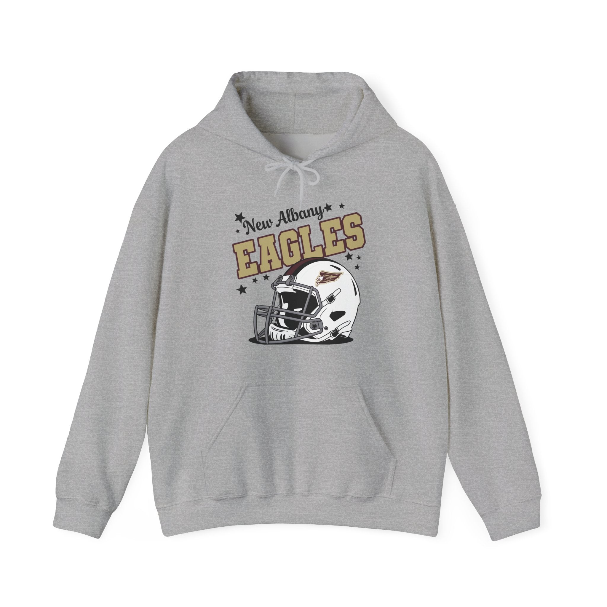 Adult Unisex New Albany Eagles Football Pride Graphic Hoodie