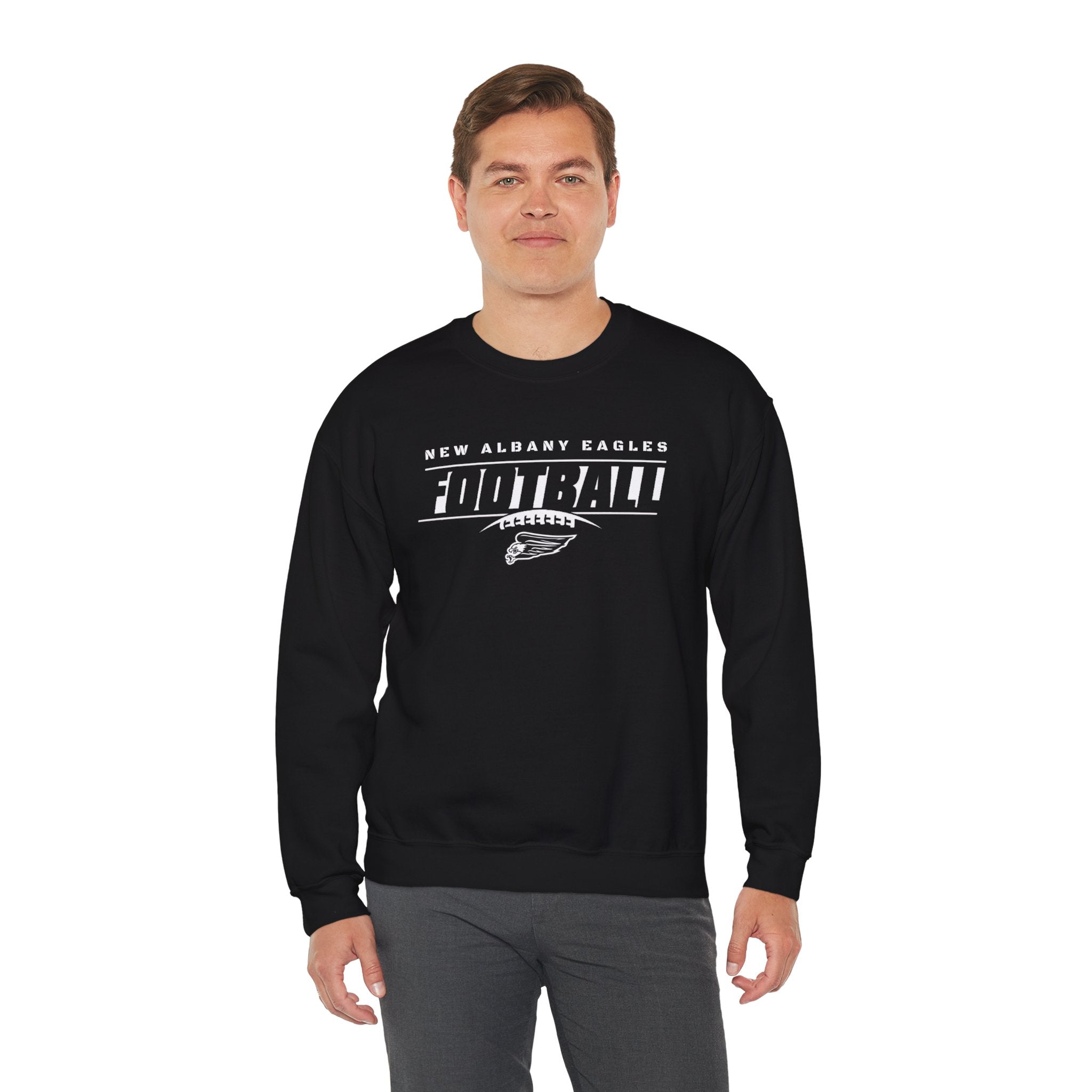 Adult Unisex New Albany Eagles Goal Line Graphic Sweatshirt