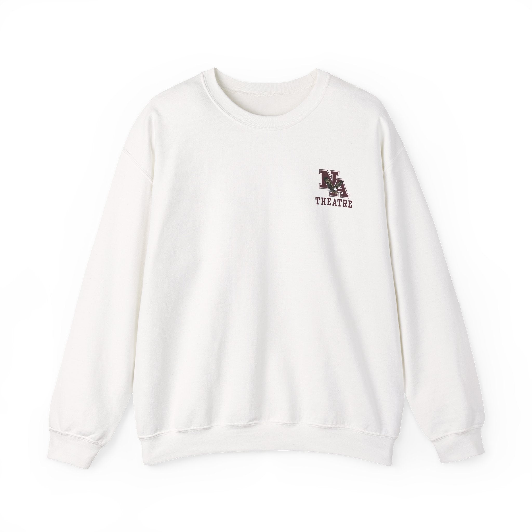 Adult Unisex New Albany Theatre Heart Graphic Sweatshirt