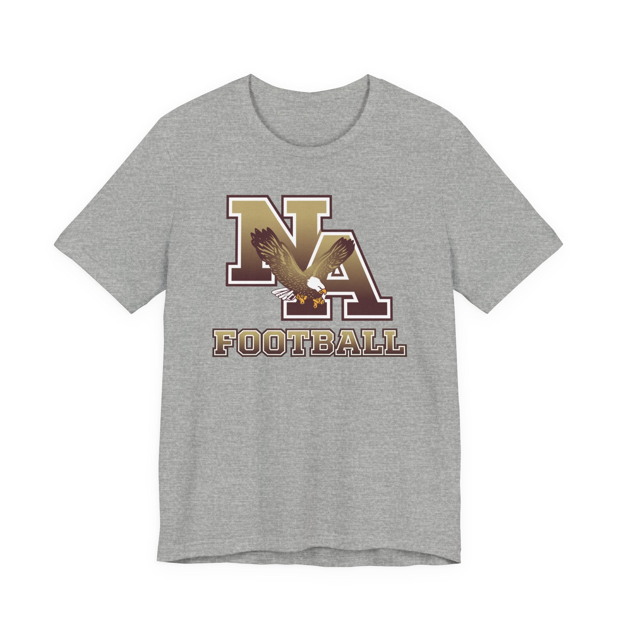 Adult Unisex New Albany Ombre Eagle Logo Graphic Short Sleeve Soft Tee