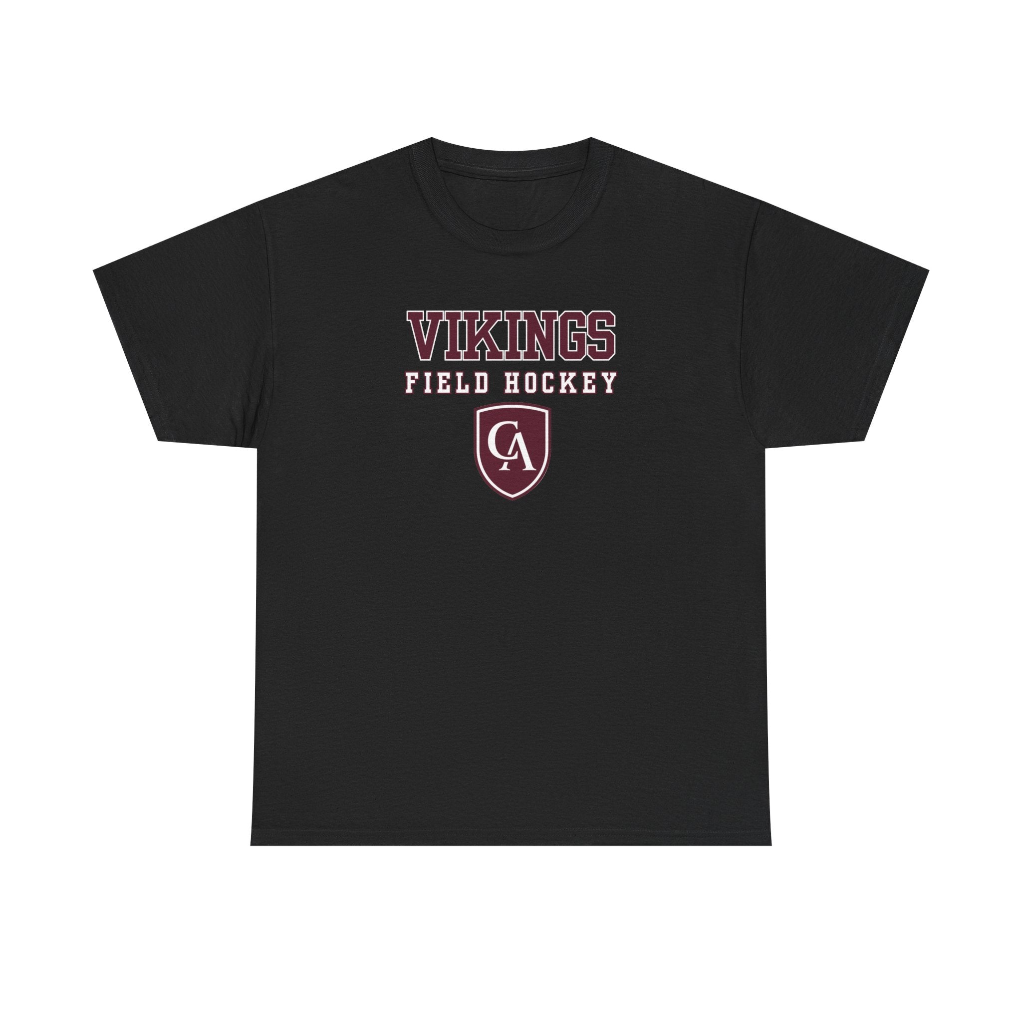 Adult Unisex Columbus Academy Field Hockey Graphic Short Sleeve Gildan Heavy Tee