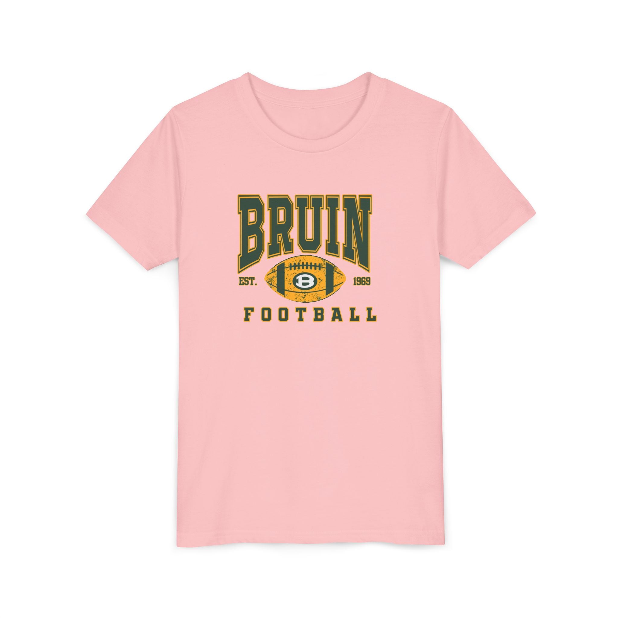 Youth Bruin Football Heritage Graphic Short Sleeve Soft Tee