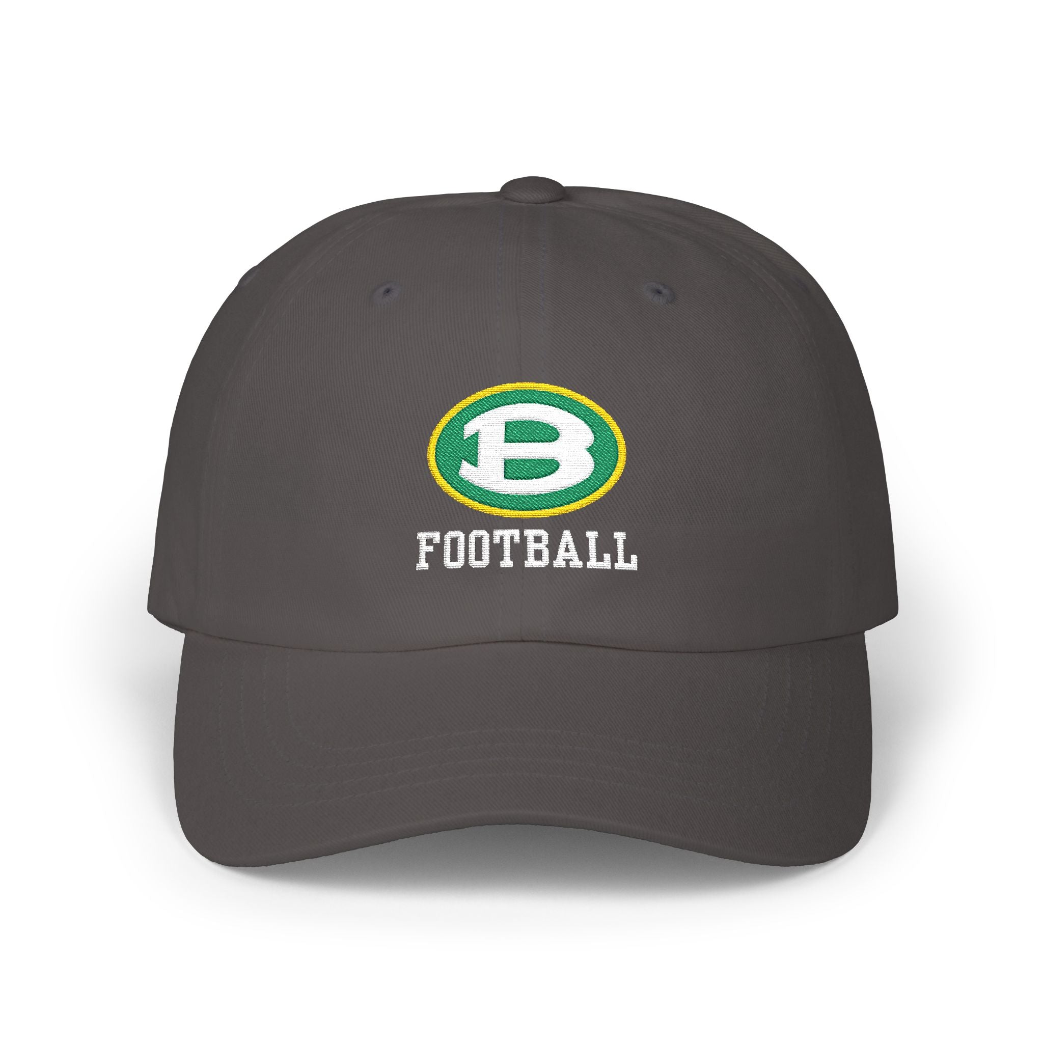Embroidered Classic Brooke Football Logo Dad Cap
