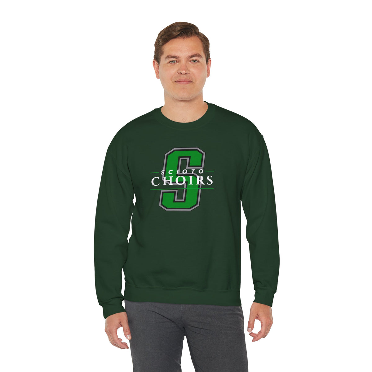 Adult Unisex Dublin Scioto Choirs Classic Logo Graphic Sweatshirt